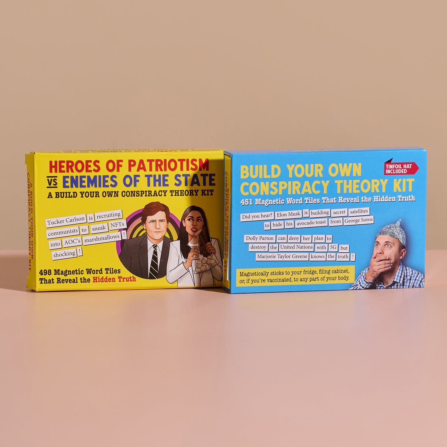 Build Your Own Conspiracy Theory Kit Multipacks