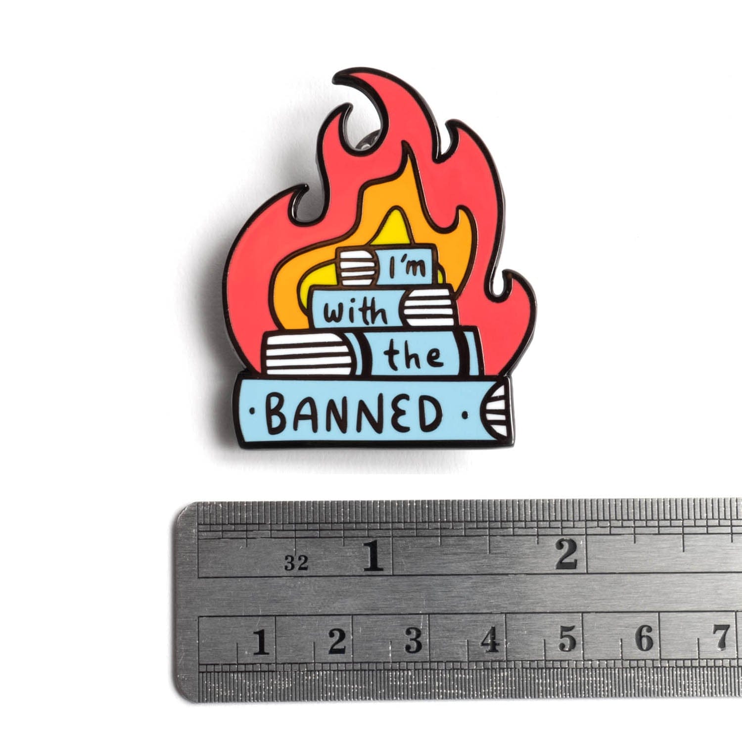 I'm With the Banned Pin