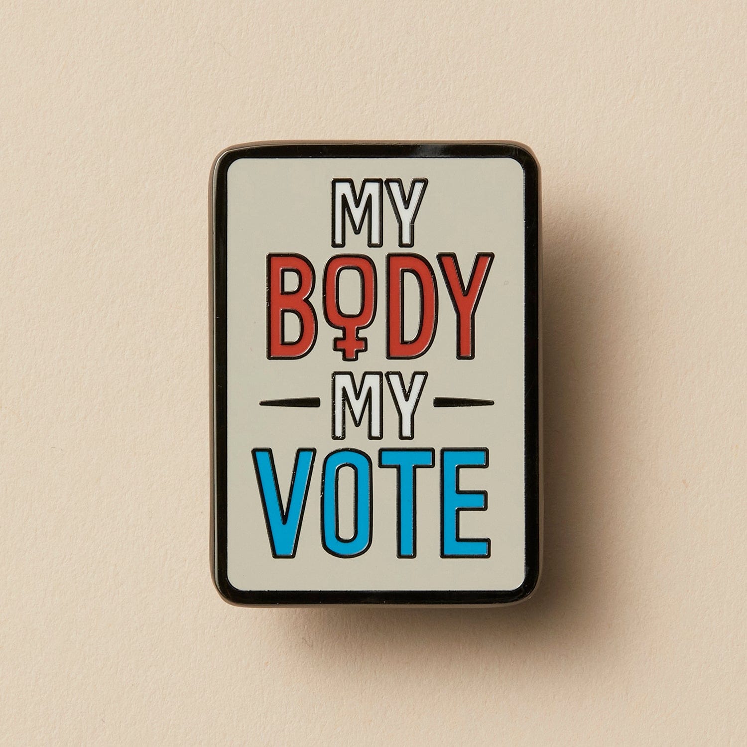 My Body My Vote Pin