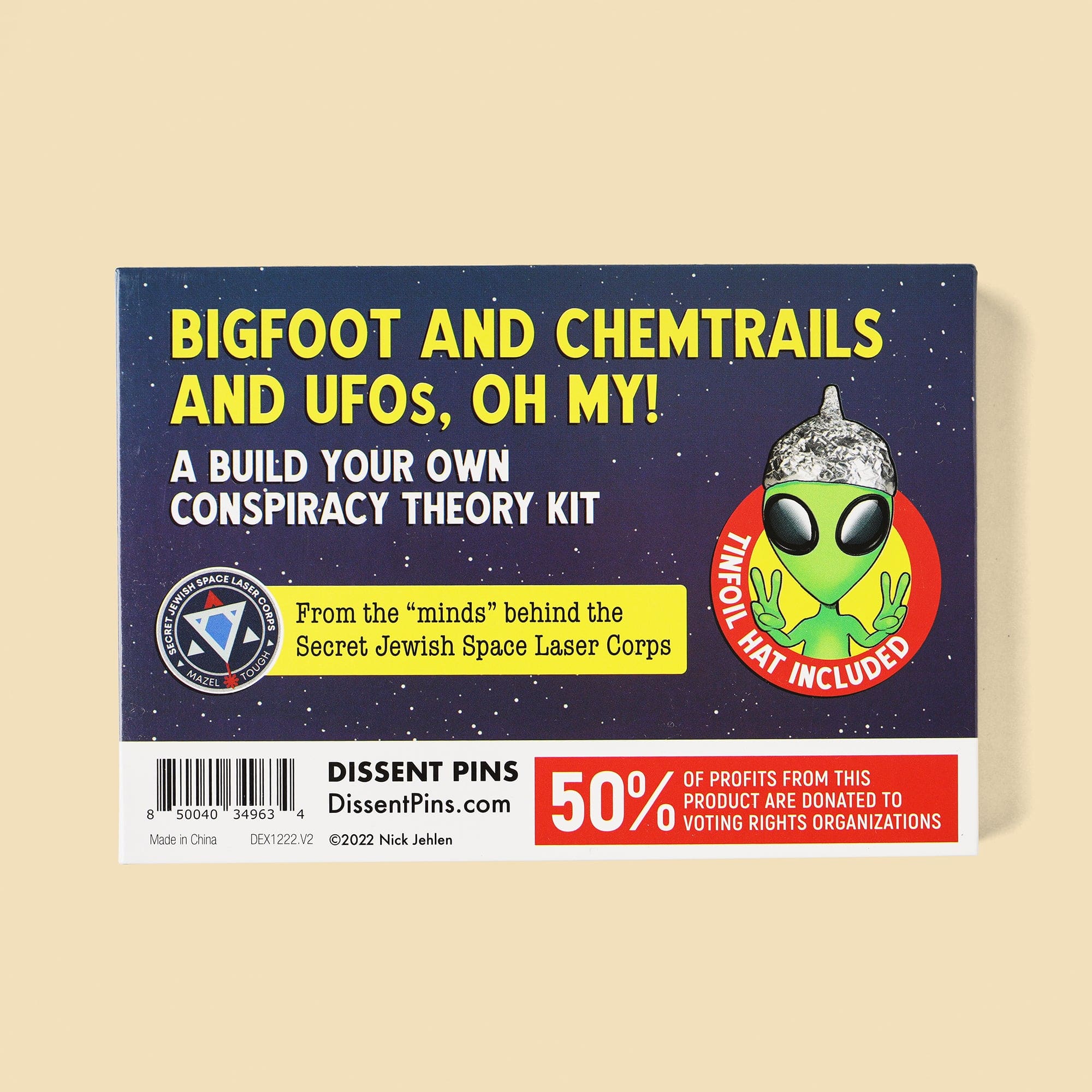 Bigfoot and Chemtrails and UFOs, Oh My! Conspiracy Theory Kit