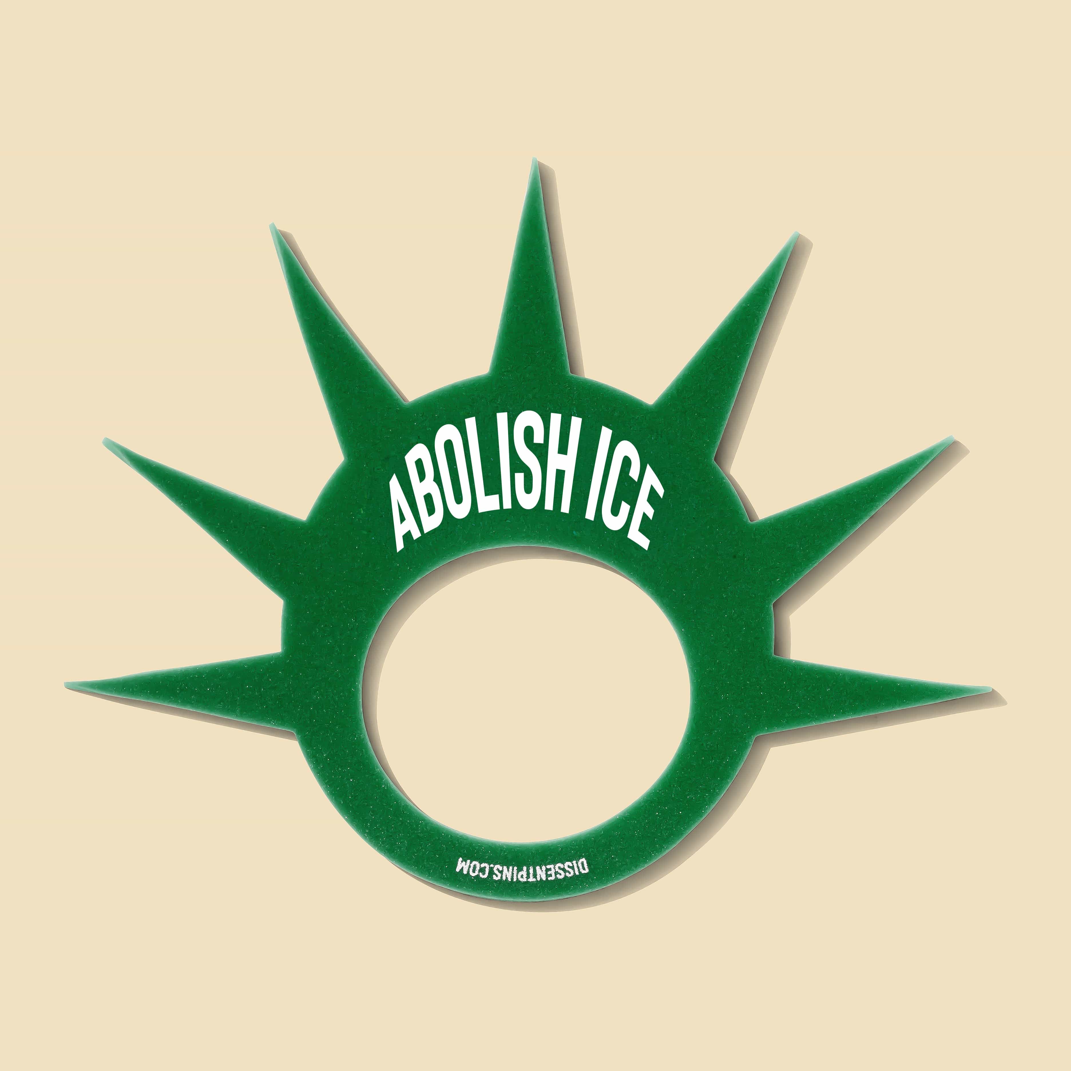 Statue of Liberty Foam Crown - ICE Go Home OR Abolish ICE