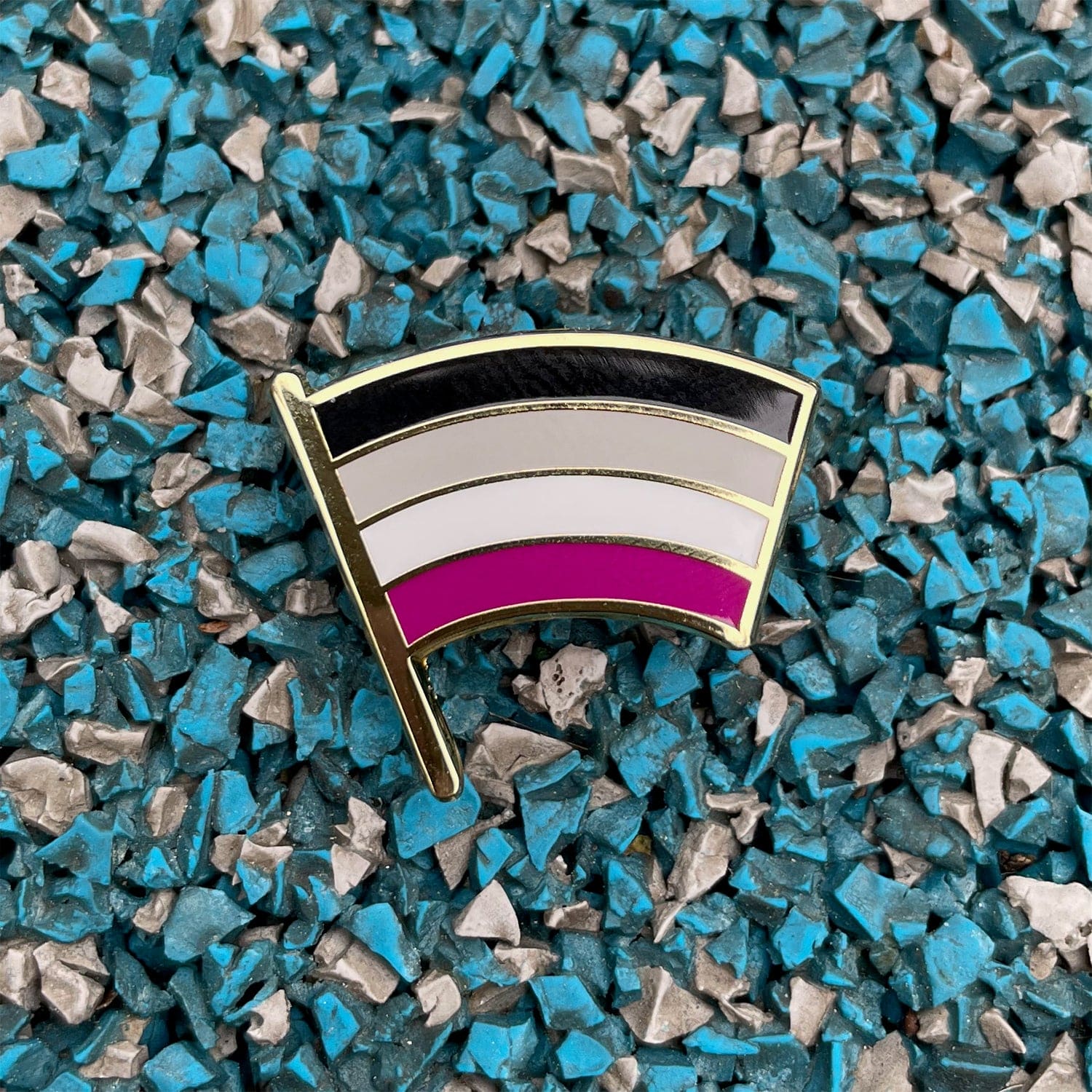 Asexual (Ace) Pride Flag Pin