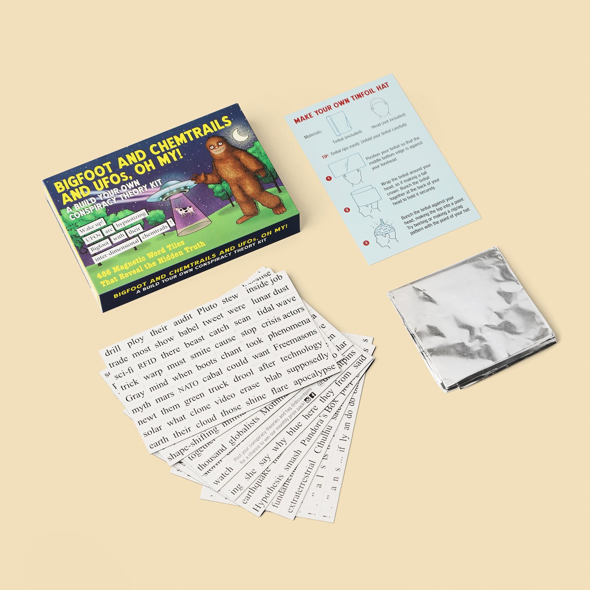 Build Your Own Conspiracy Theory Kit Multipacks — Dissent Pins