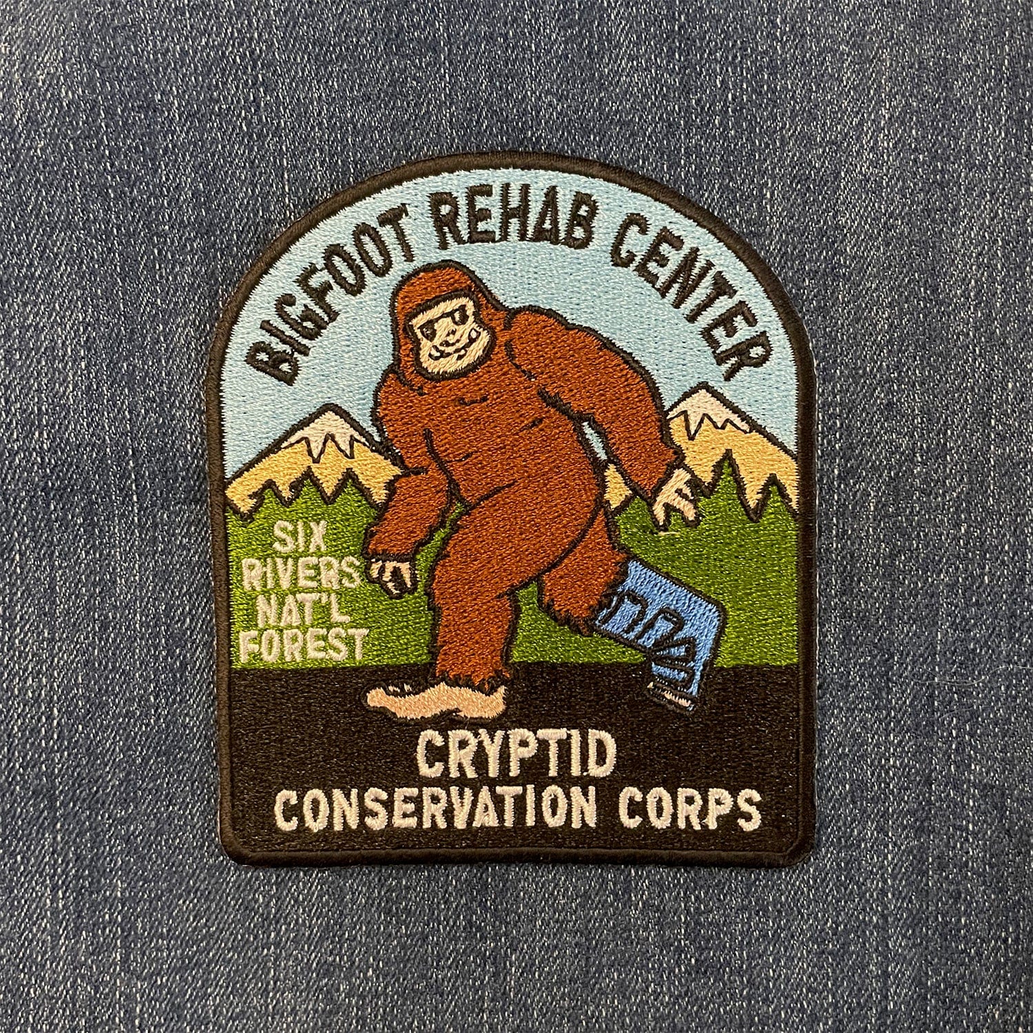 Bigfoot Rehab Center Patch