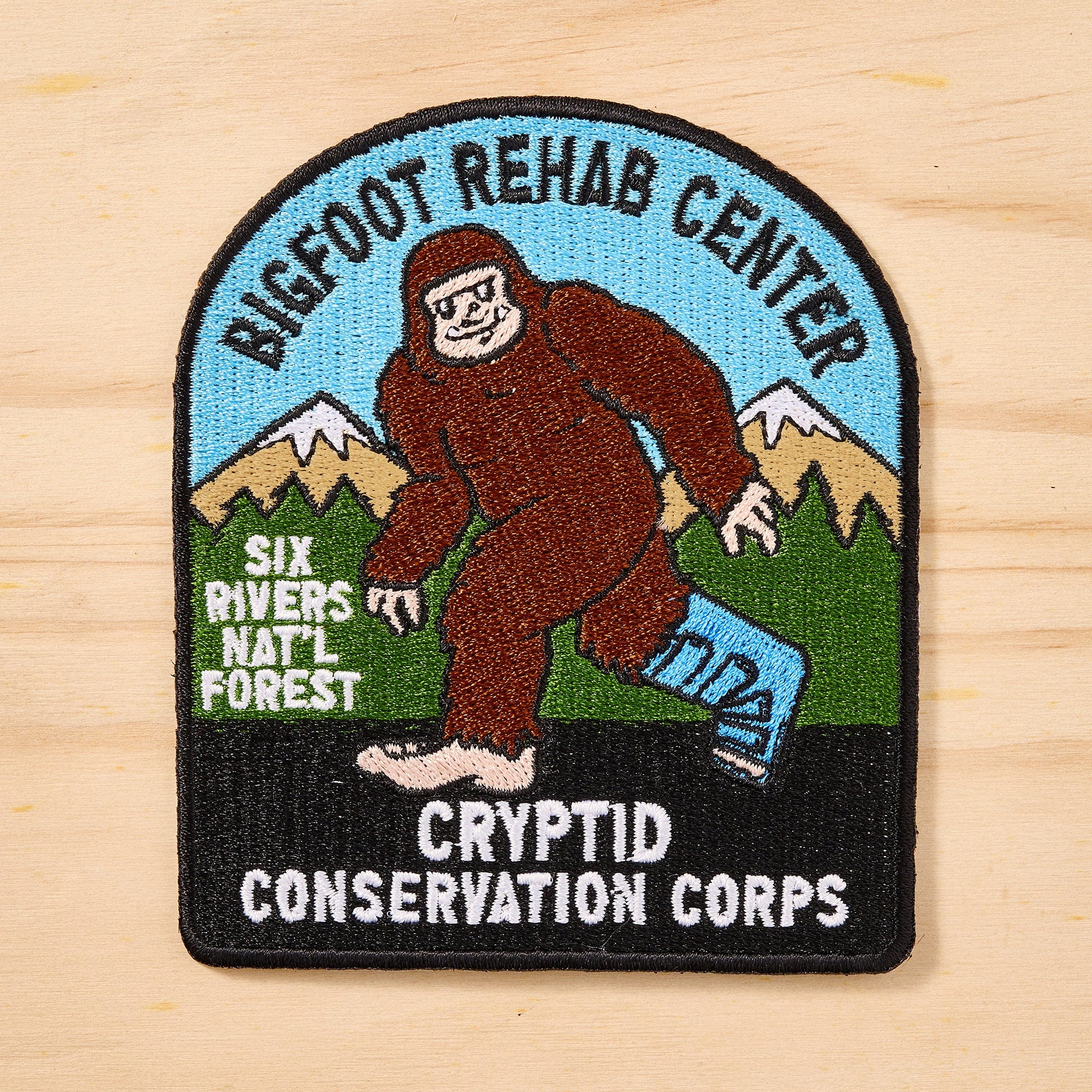 Bigfoot Rehab Center Patch
