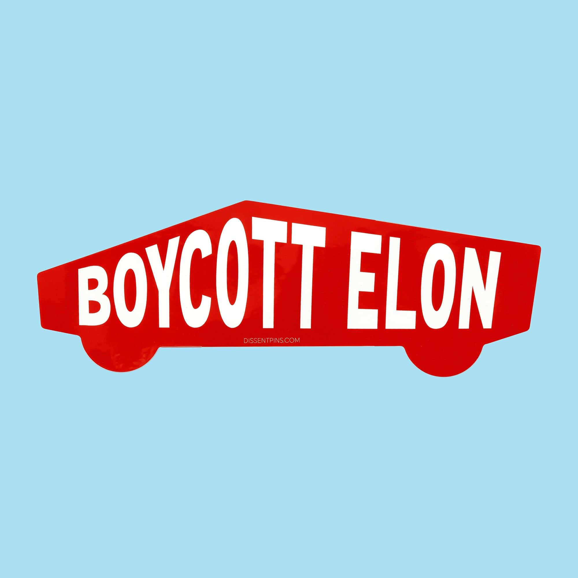 Boycott Elon Car Magnet