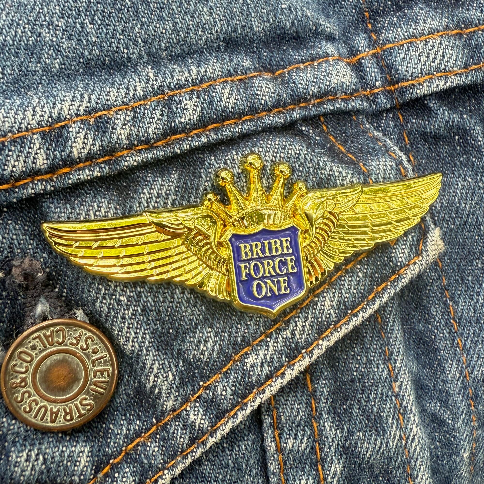 Bribe Force One Pin