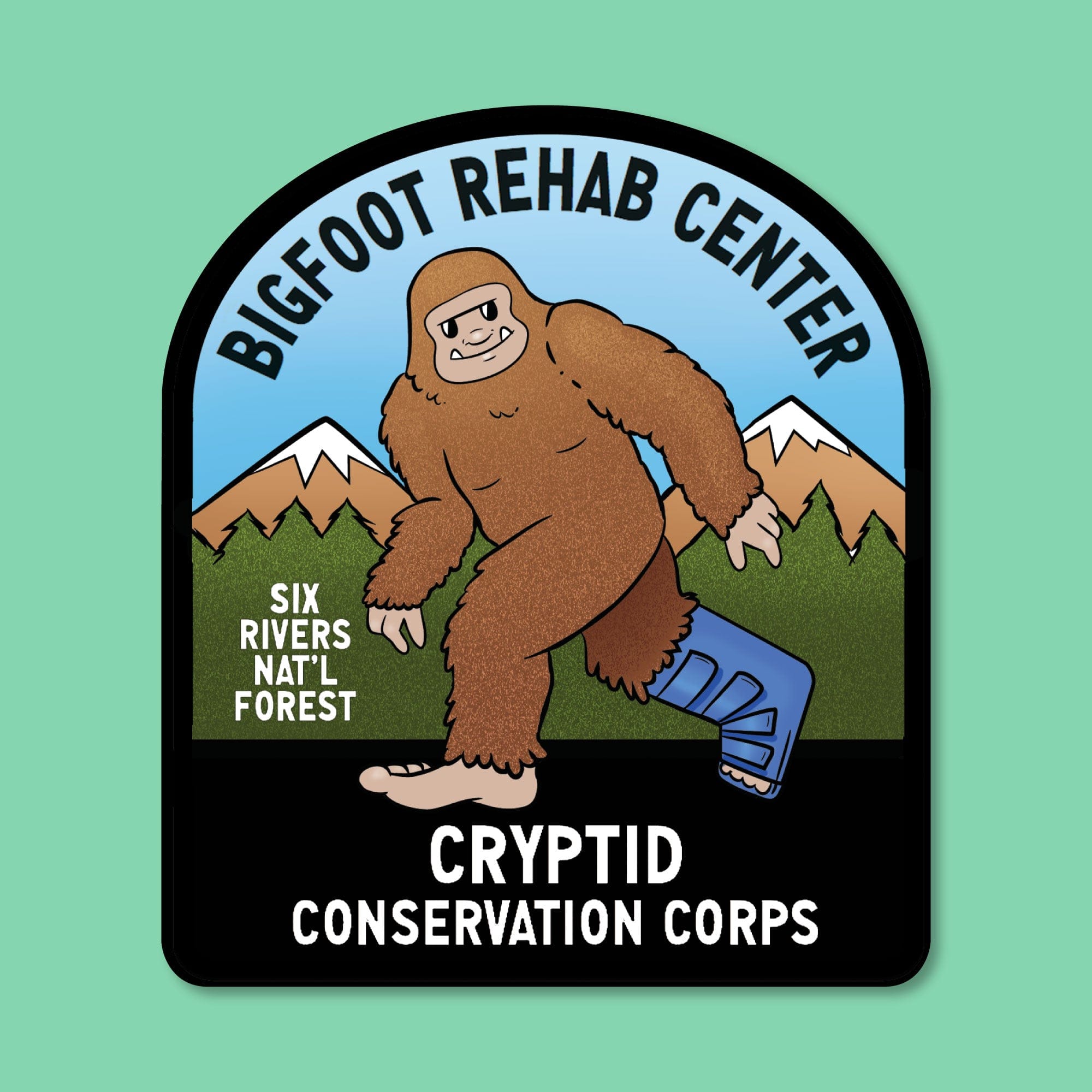 Cryptid Conservation Corps Giant Vehicle Magnets - limited availability