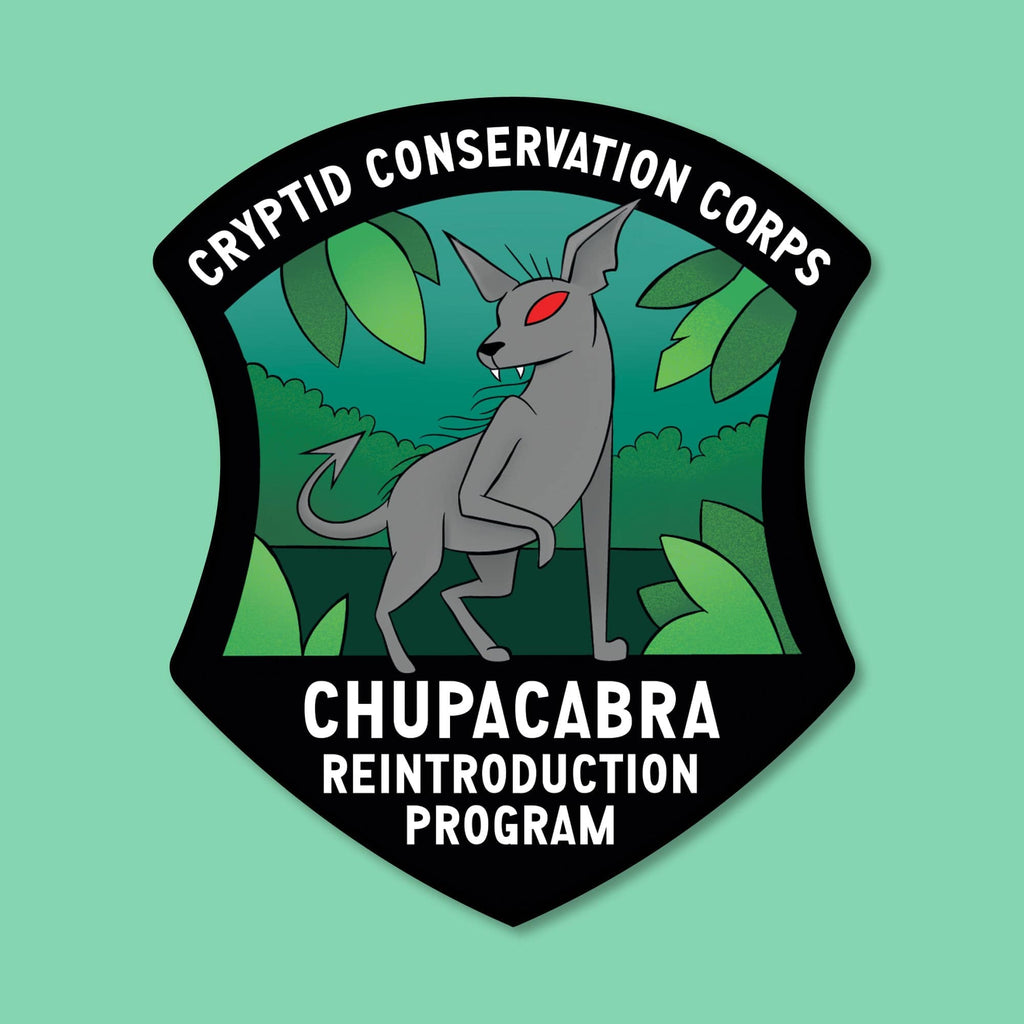 Cryptid Conservation Corps Giant Vehicle Magnets - limited availability