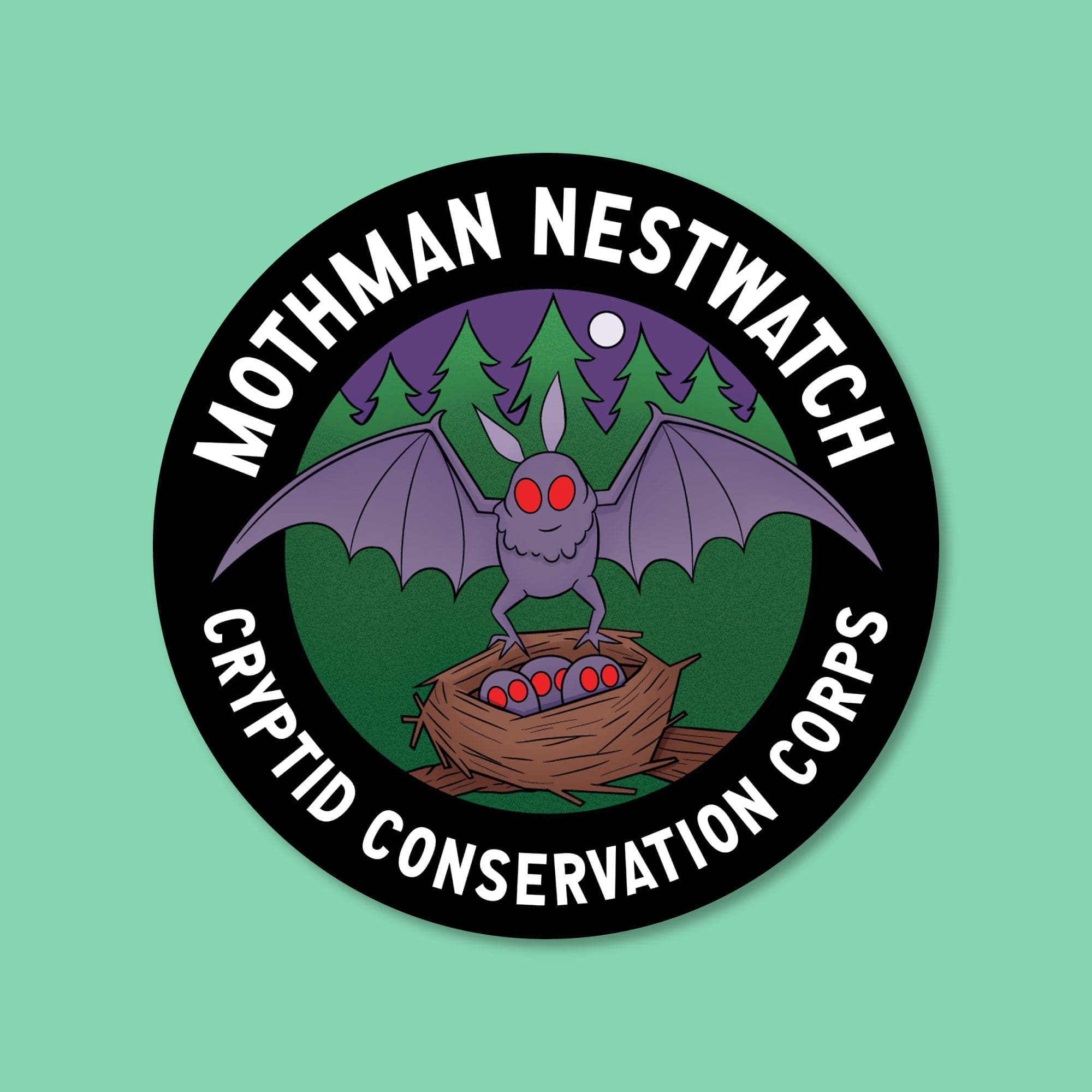 Cryptid Conservation Corps Giant Vehicle Magnets - limited availability