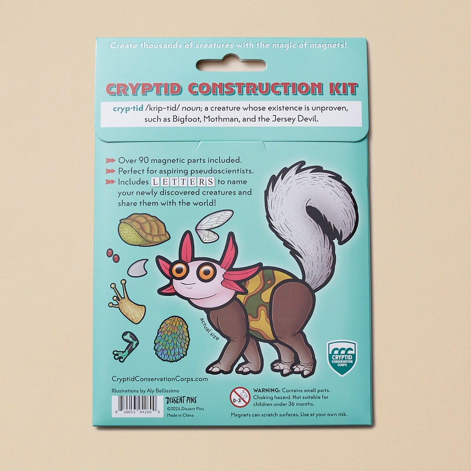 Cryptid Construction Kit — Dissent Pins