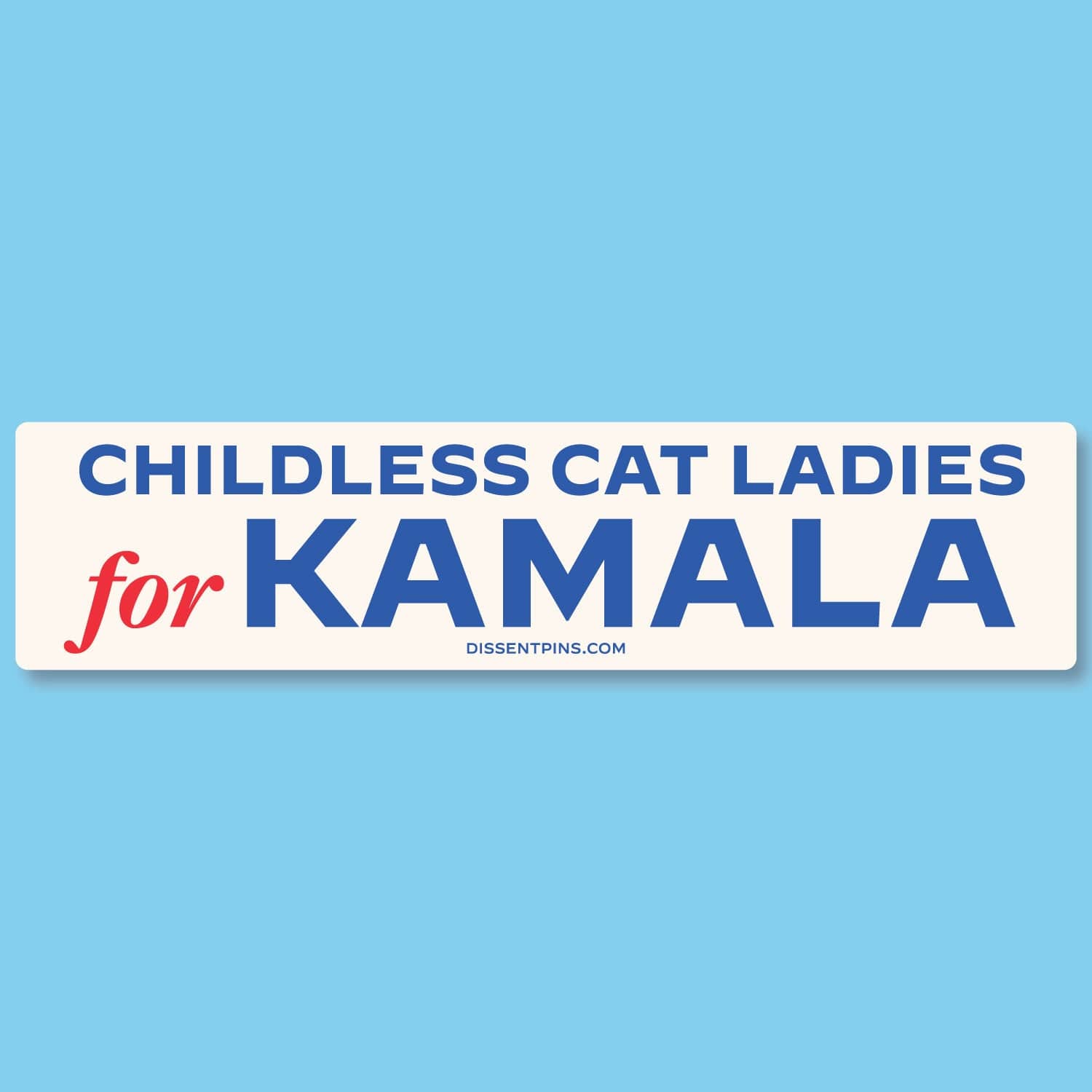 Childless Cat Ladies for Kamala - Stickers