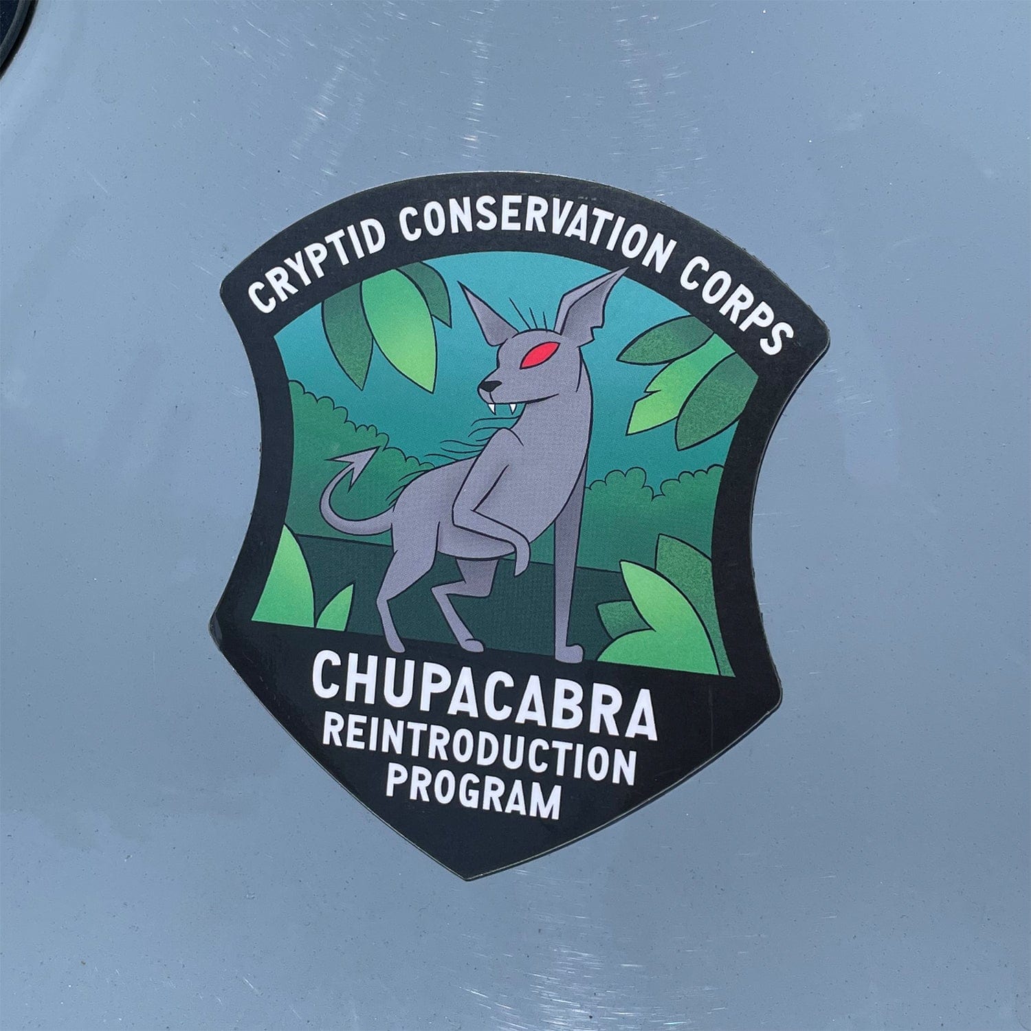 Chupacabra Reintroduction Program Car Magnet