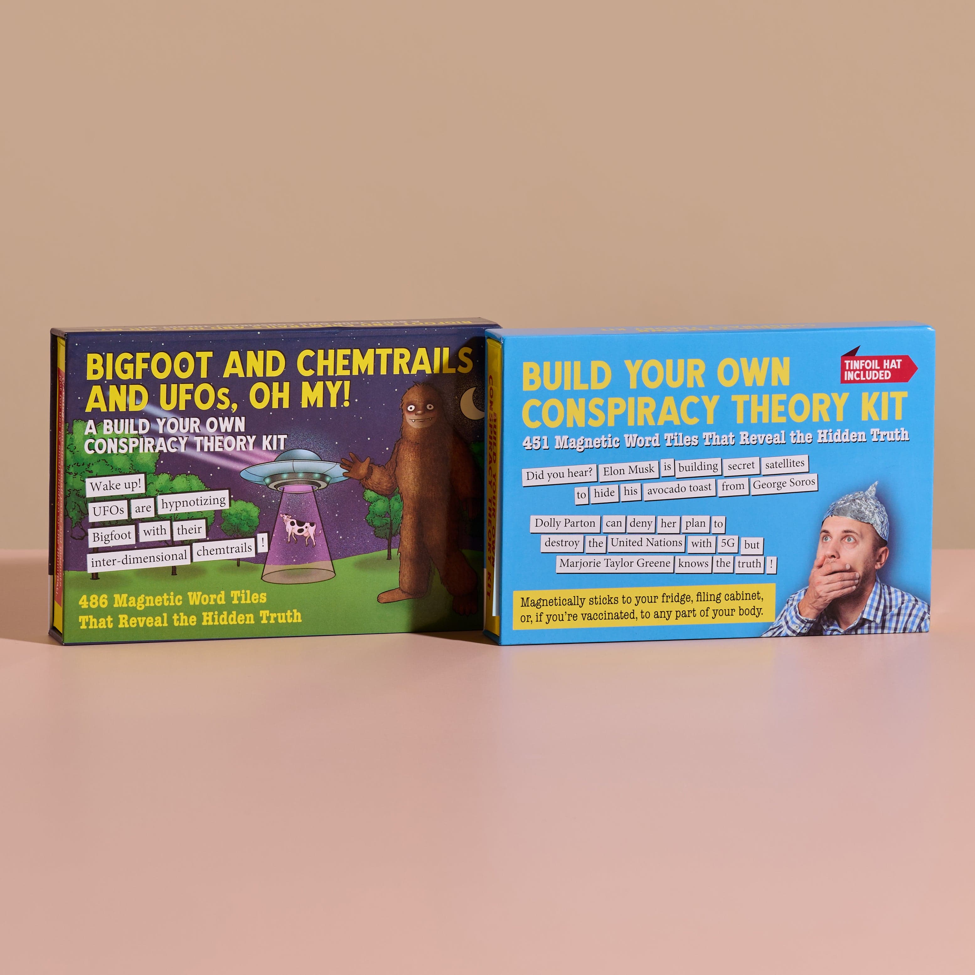 Build Your Own Conspiracy Theory Kit Multipacks