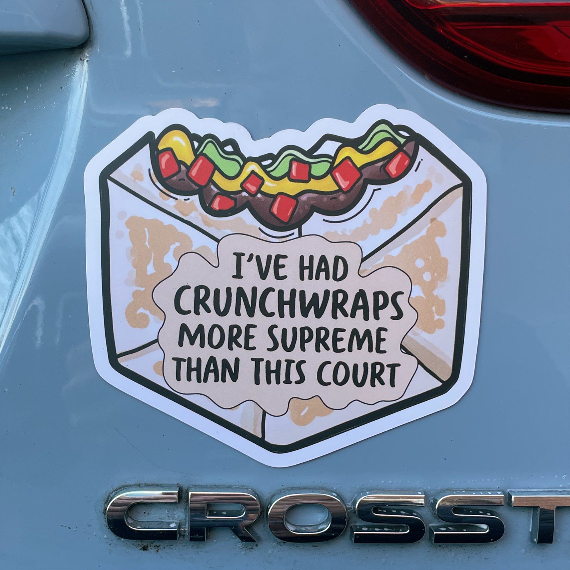 I’ve Had Crunchwraps More Supreme Than This Court Car Magnet
