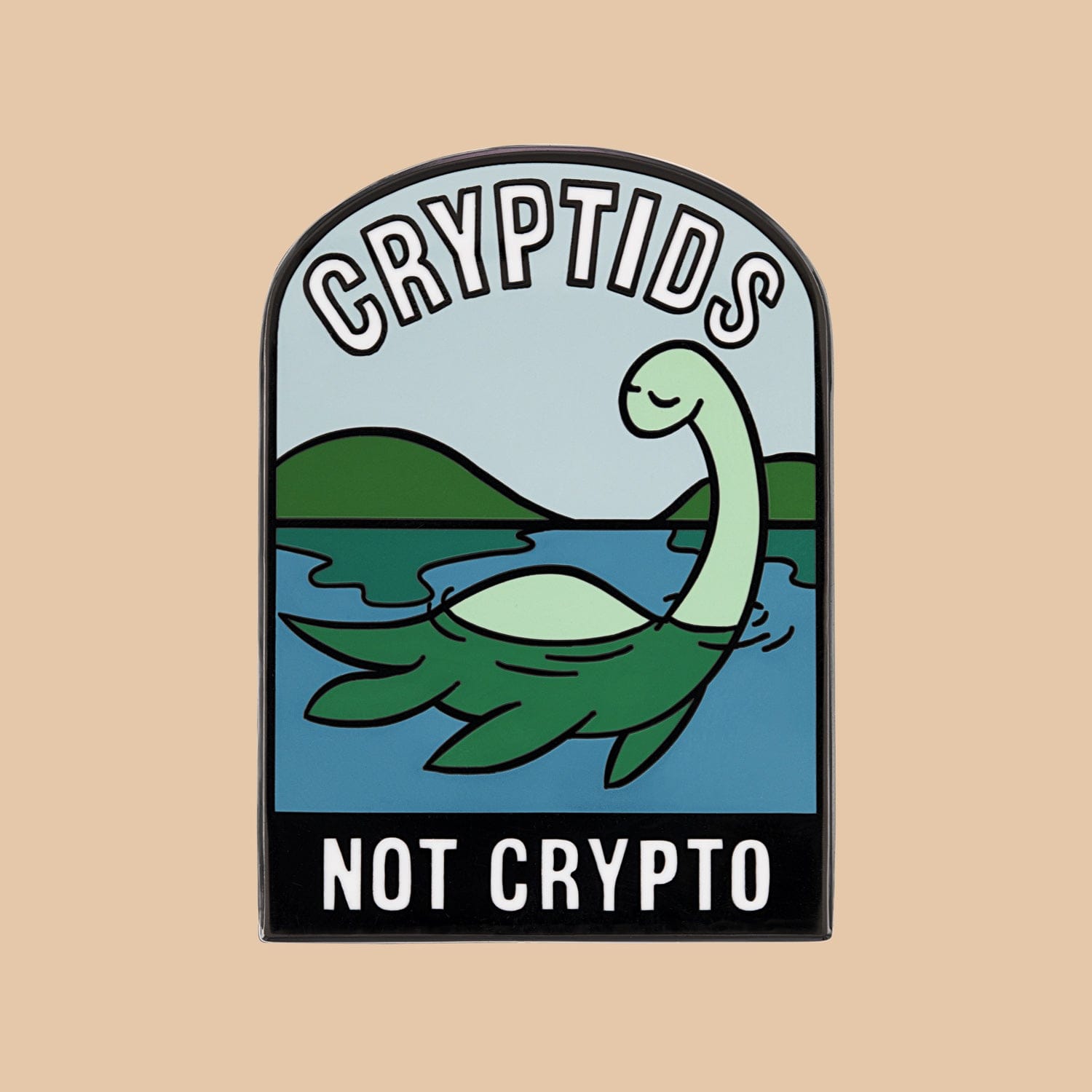 Cryptids Not Crypto Pin