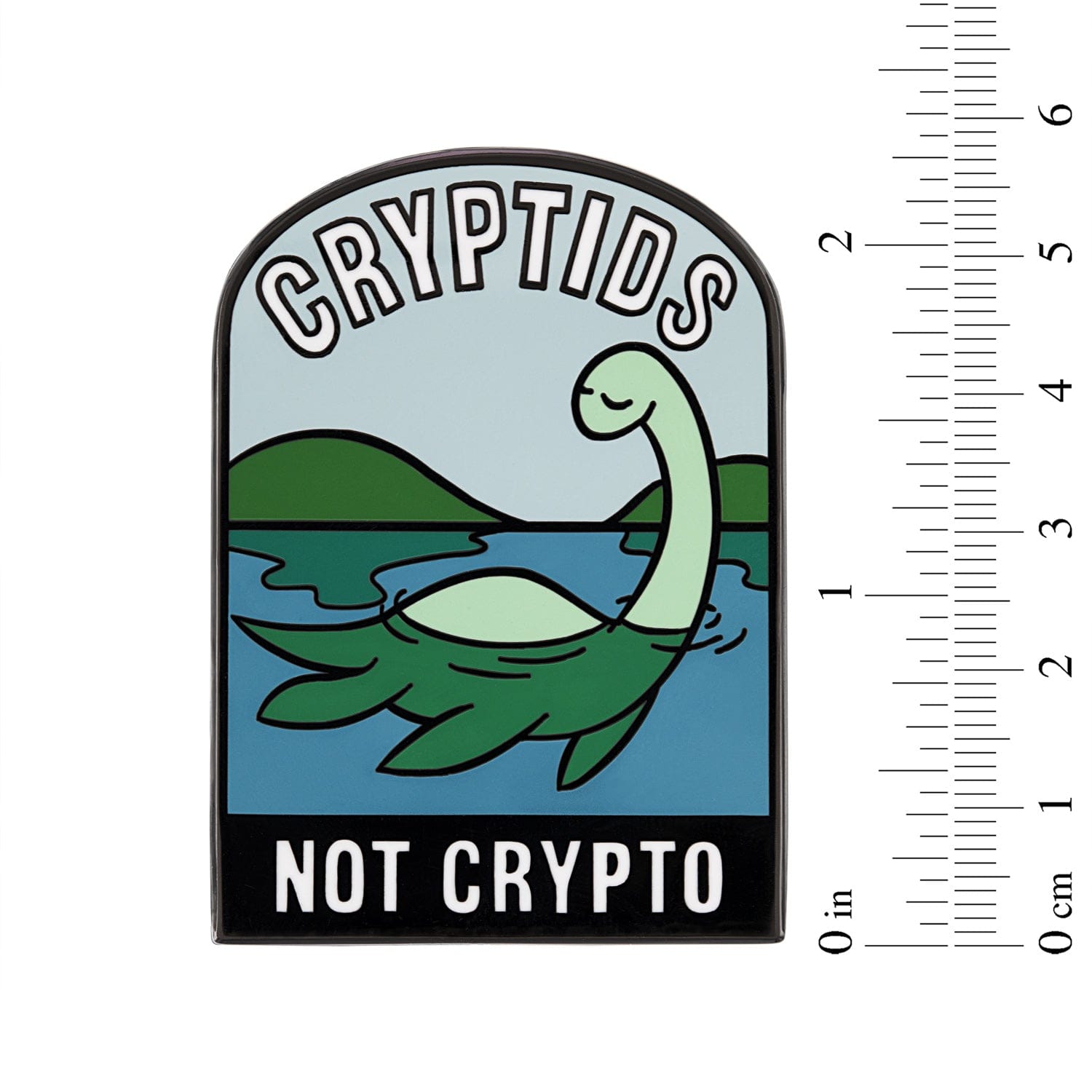 Cryptids Not Crypto Pin
