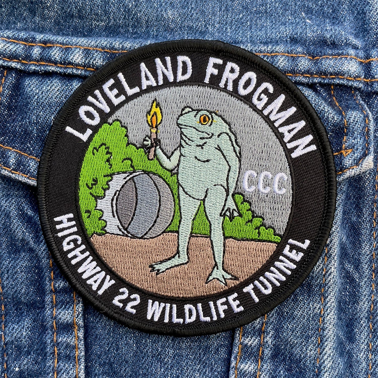 Jackalope, Frogman, Squonk: three patch set