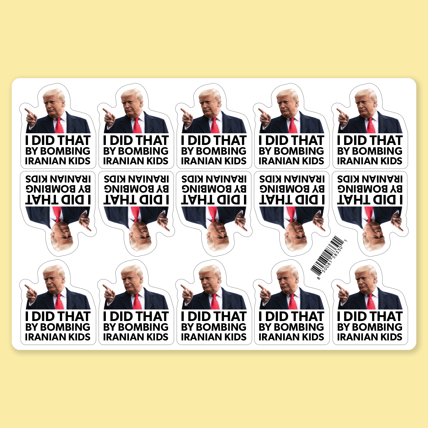 I Did That Sticker Sheet (15 Stickers)