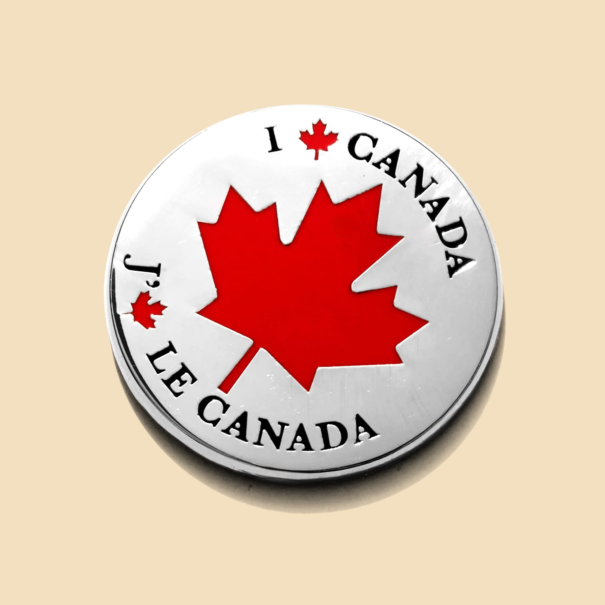 I Love Canada Enamel Pin