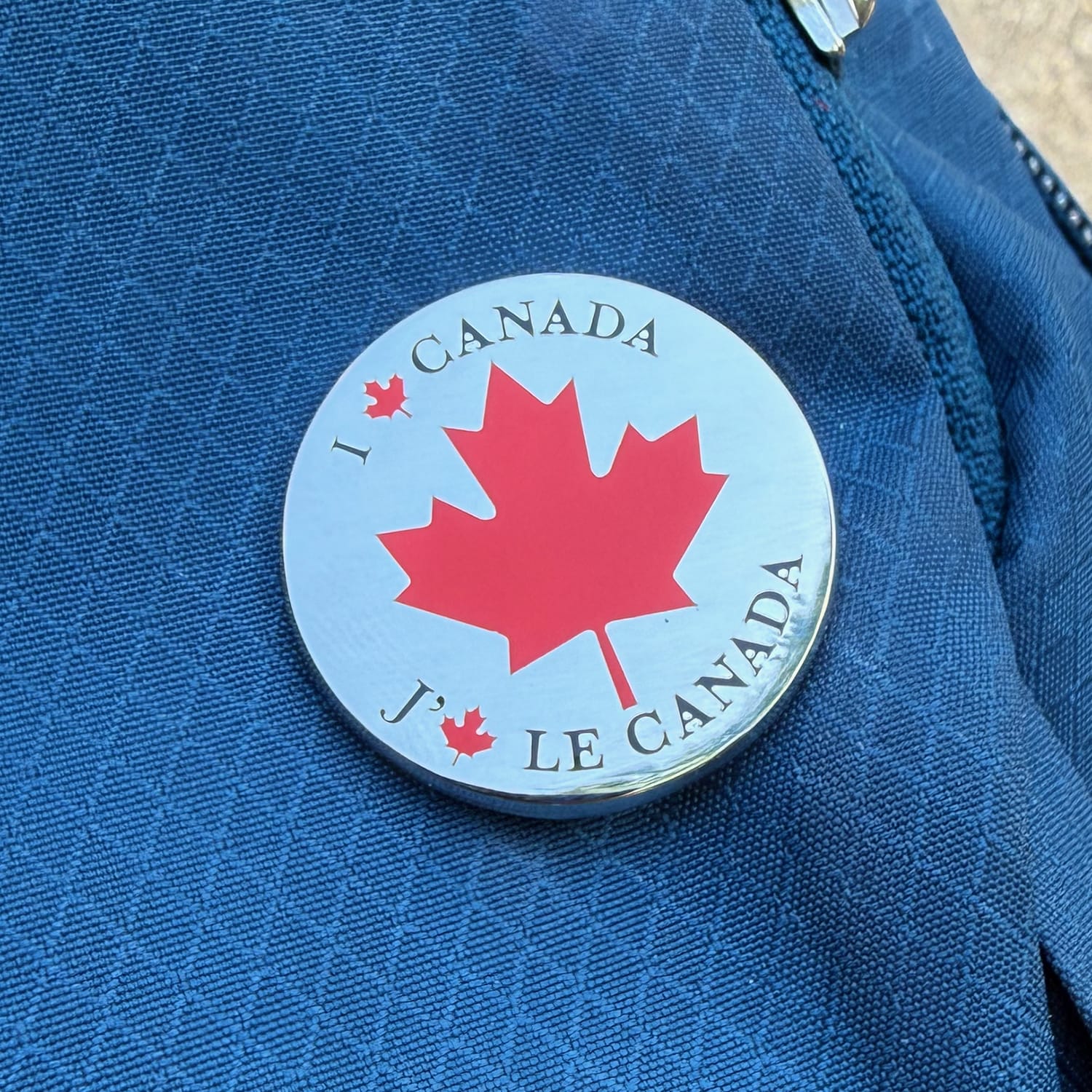 I Love Canada Enamel Pin