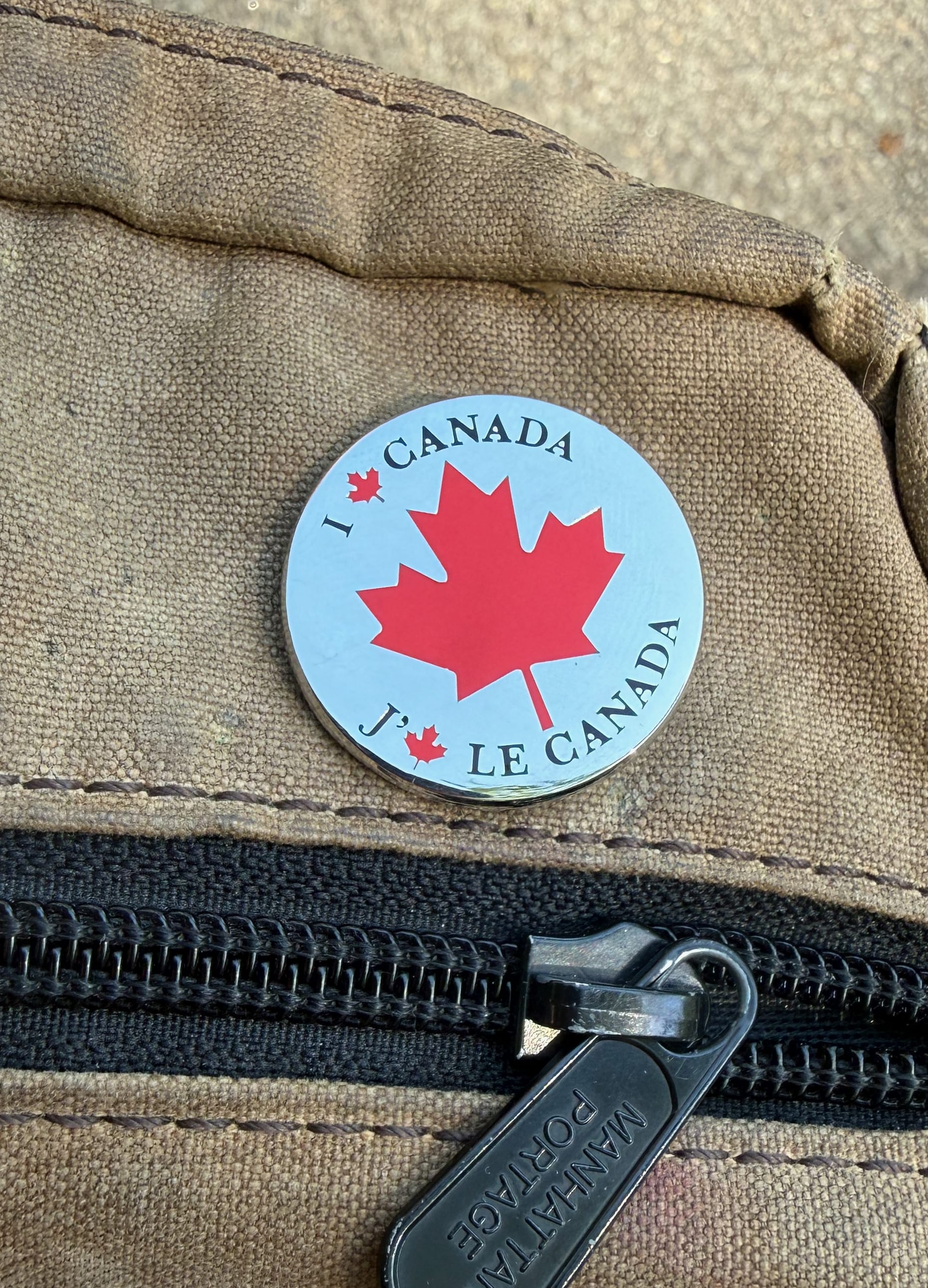 I Love Canada Enamel Pin