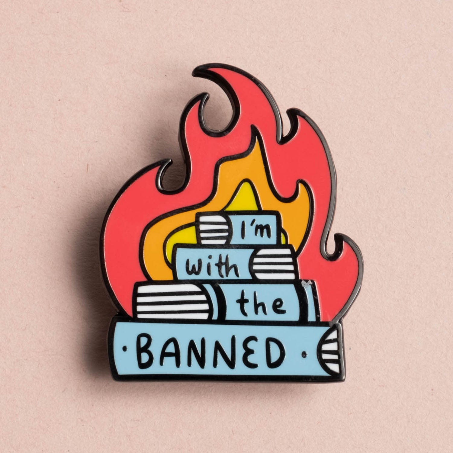 I'm With the Banned Pin