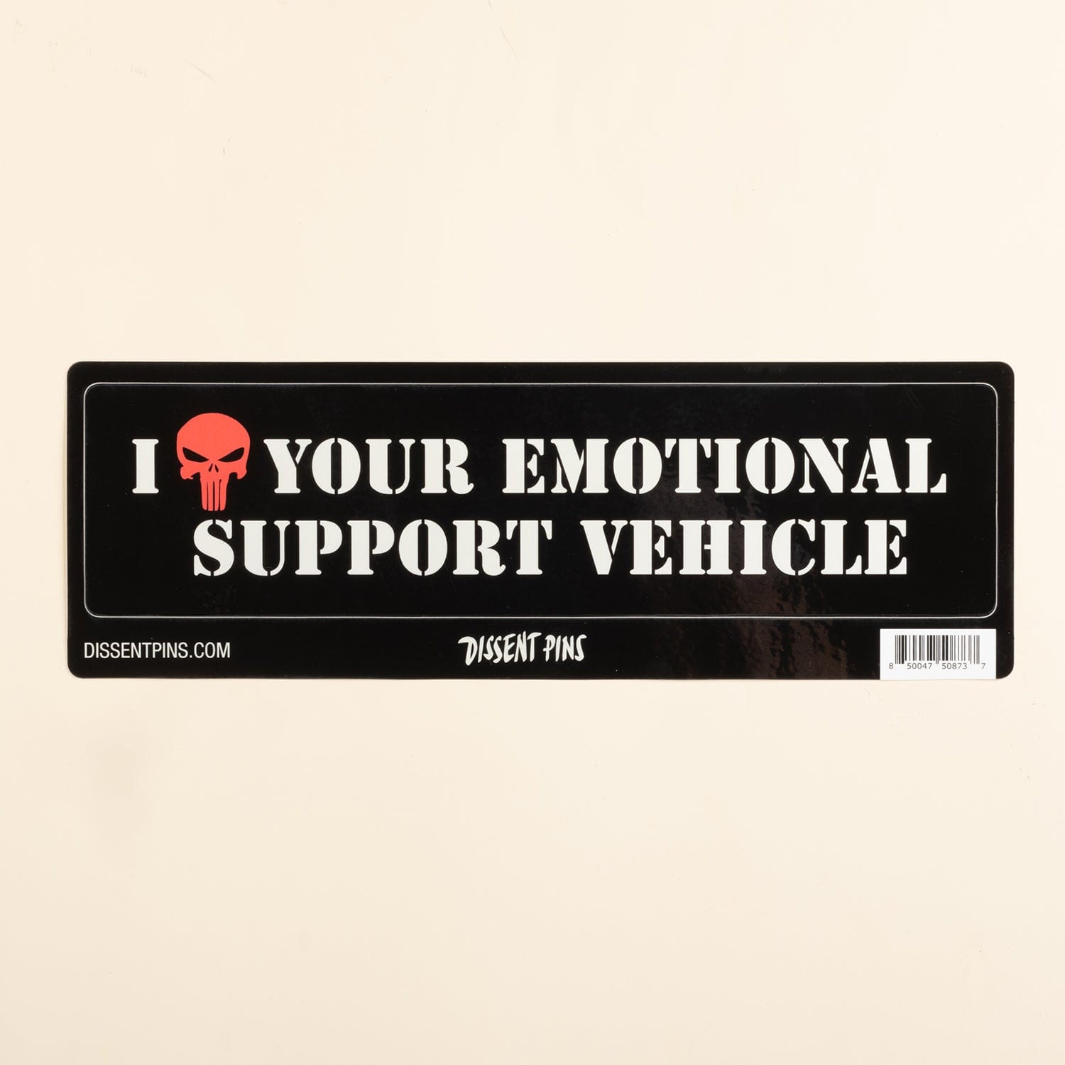 I [Heart] Your Emotional Support Vehicle Sticker