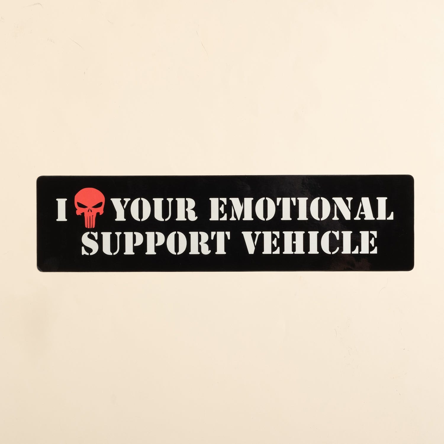 I [Heart] Your Emotional Support Vehicle Sticker