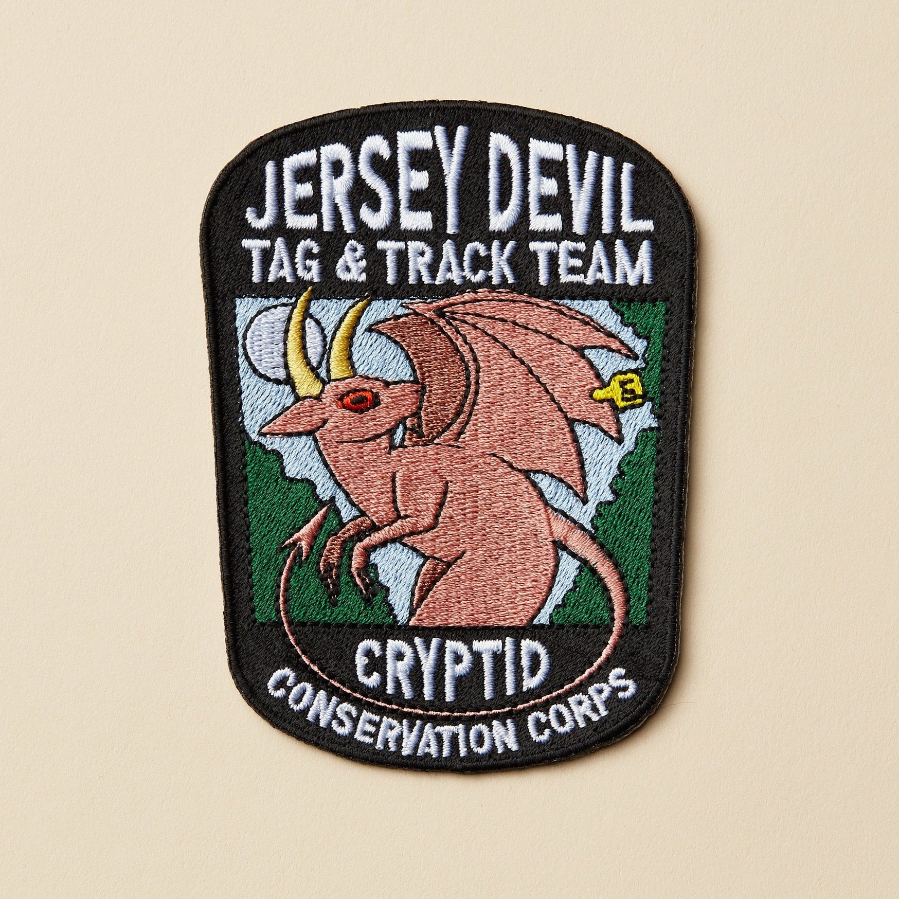 Jersey Devil Tag & Track Team Patch — Dissent Pins