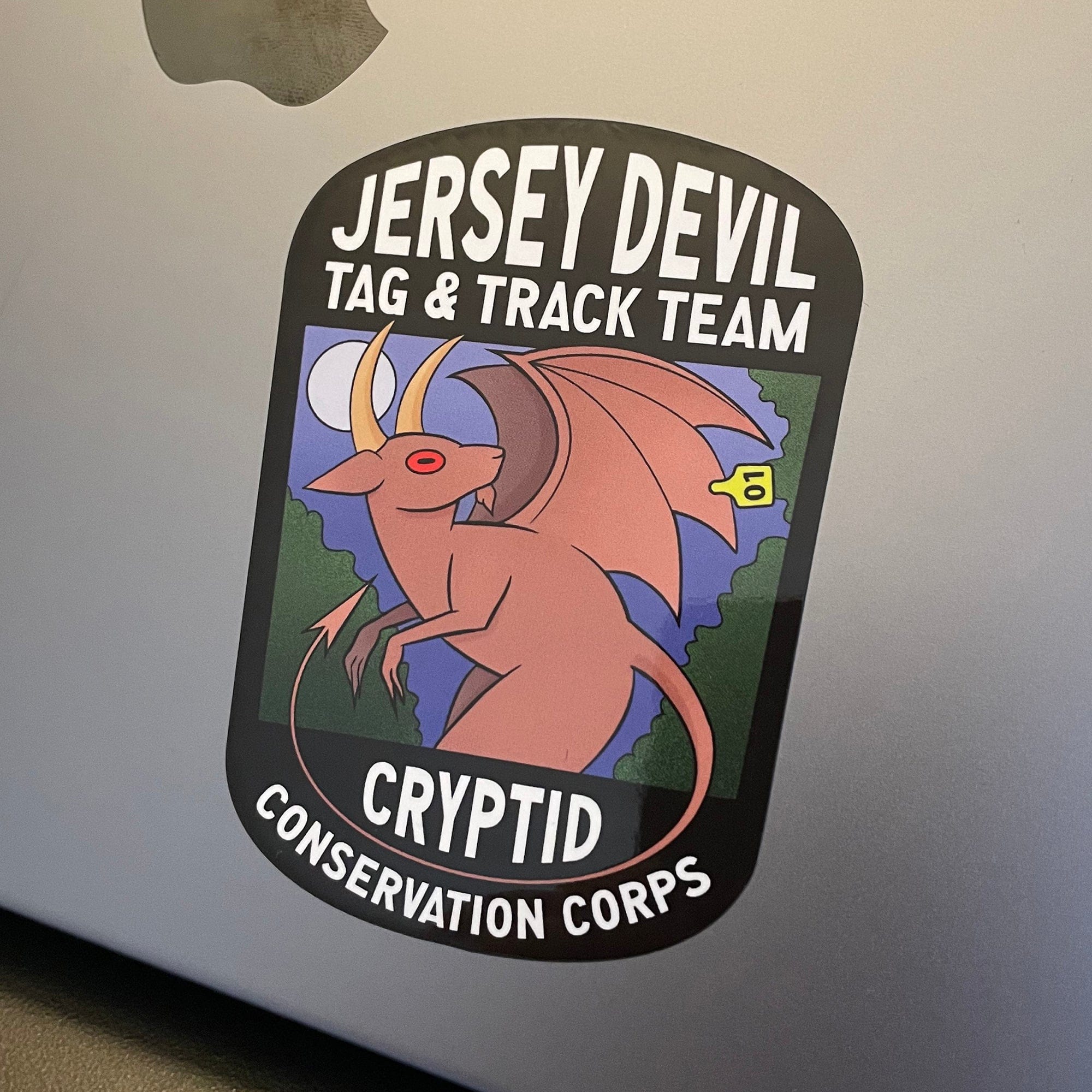 Jersey Devil Tag & Track Team Sticker