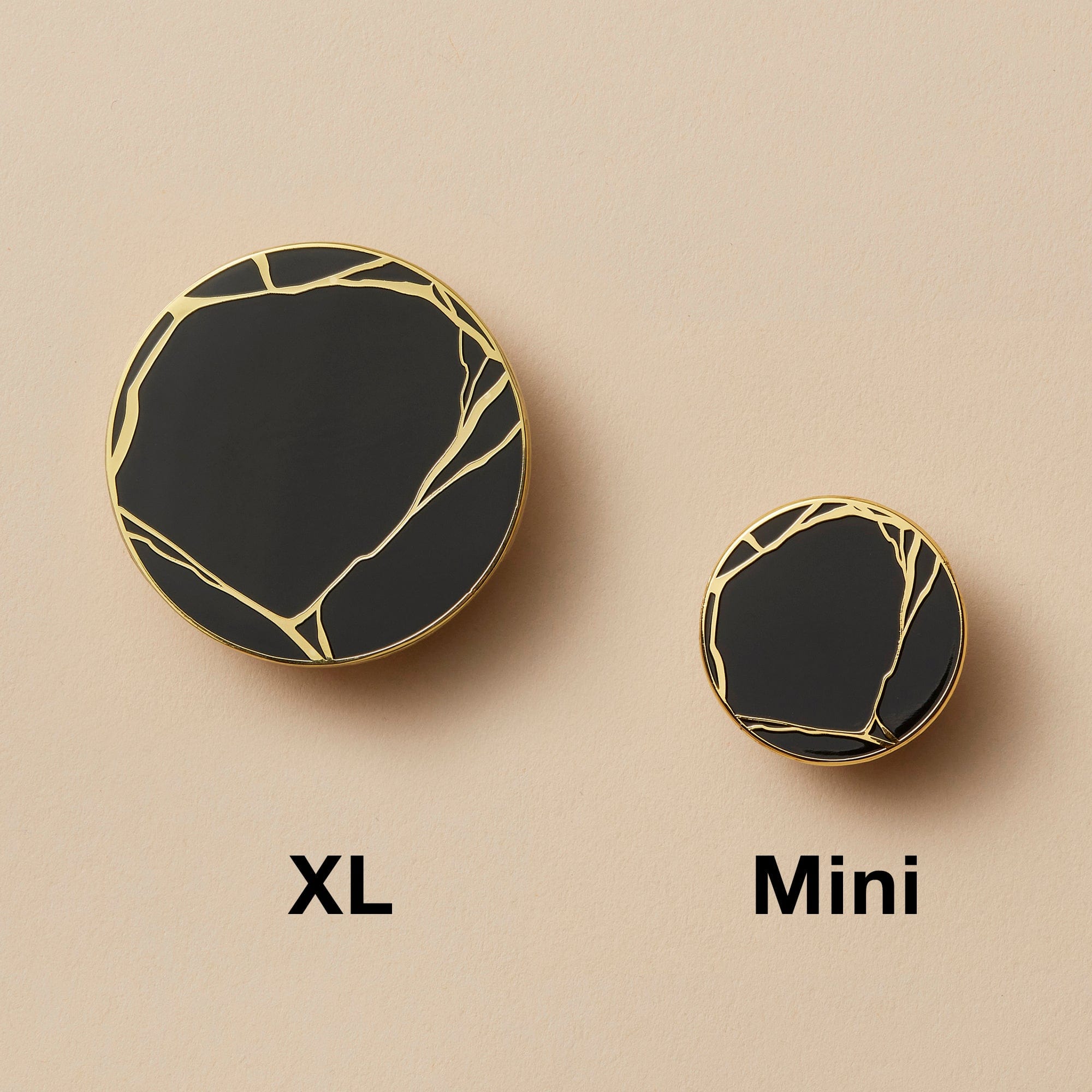 Kintsugi Pin and Jewelry