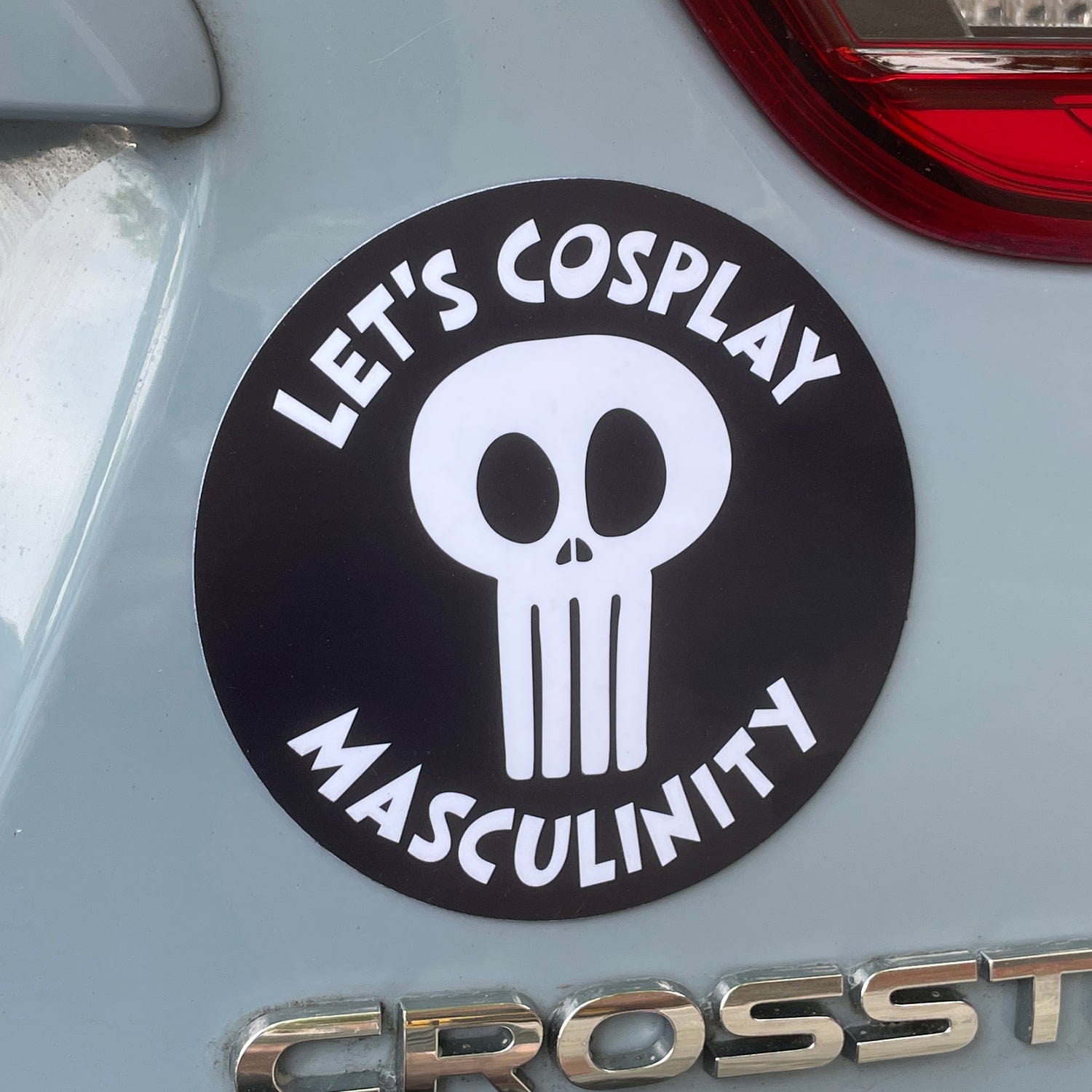Let's Cosplay Masculinity - Car Magnet