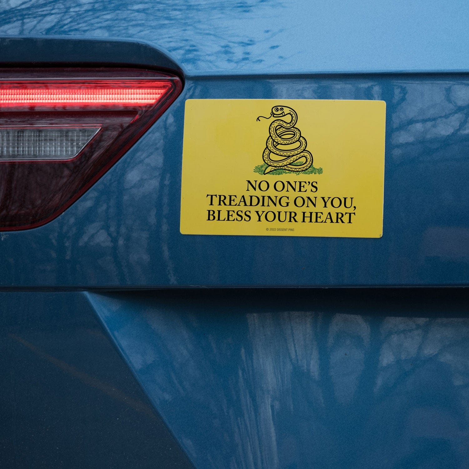 No One's Treading On You, Bless Your Heart - Car Magnet