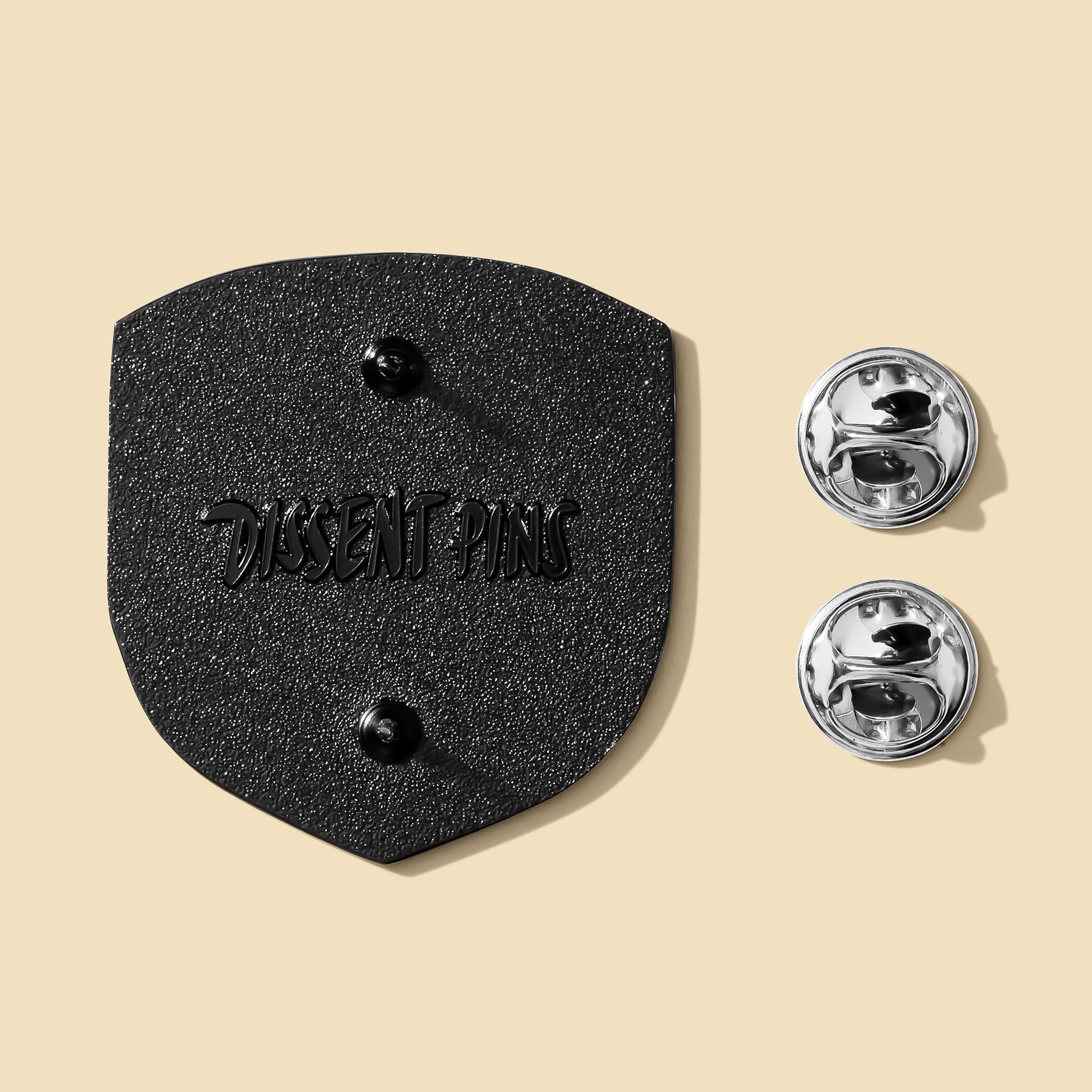 No Secret Police Pin