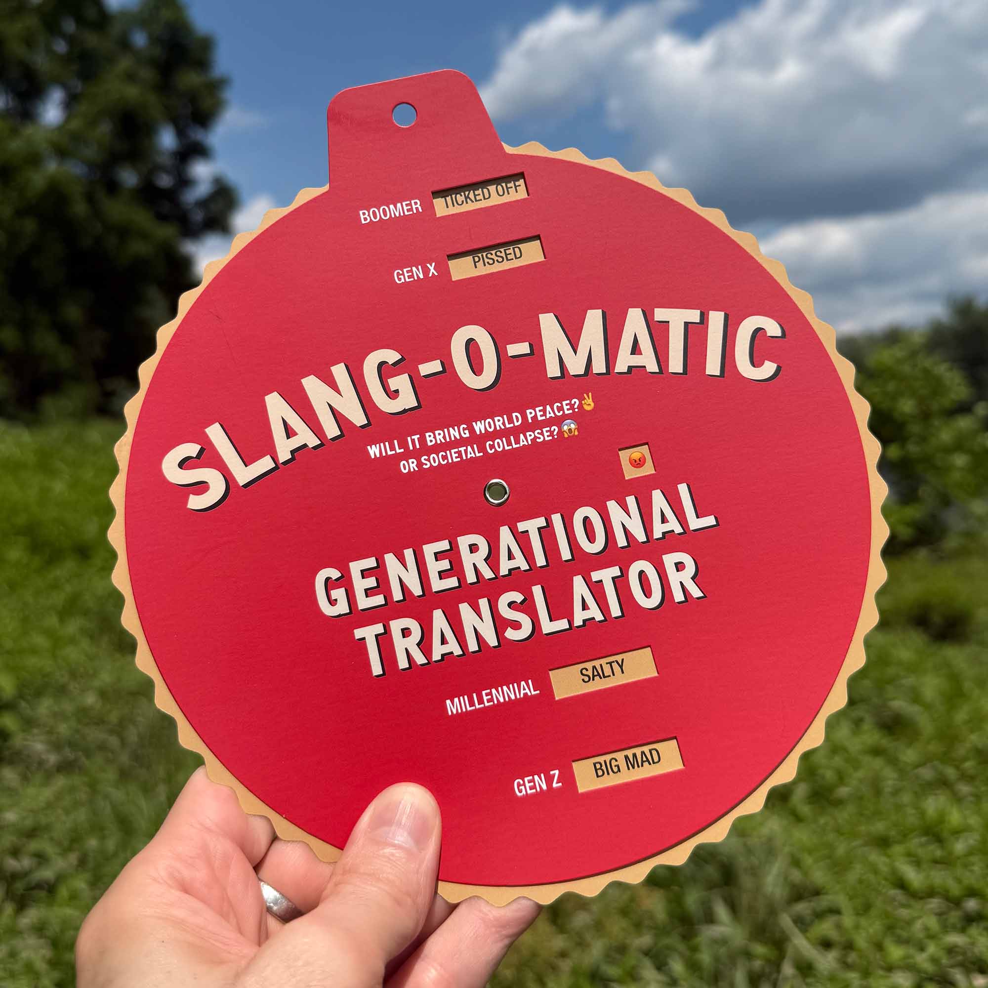 Sign Off Slang Slang-o-Matic Generational Translator — Dissent Pins