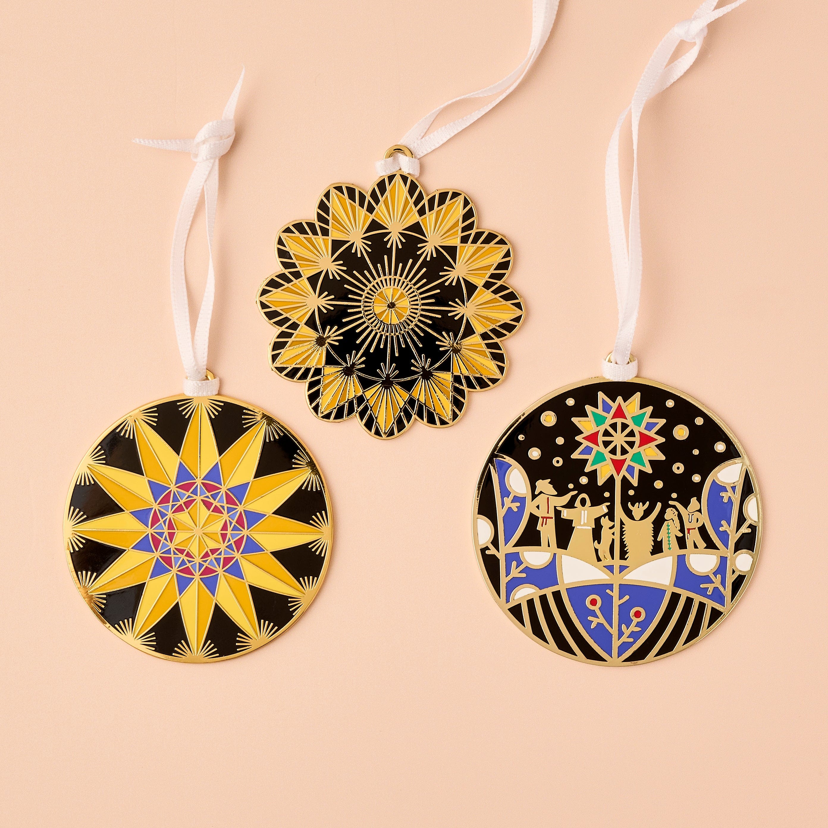 Ukraine Ornaments by VikaVita: Get 2022, 2023 and 2025 ornaments and save!