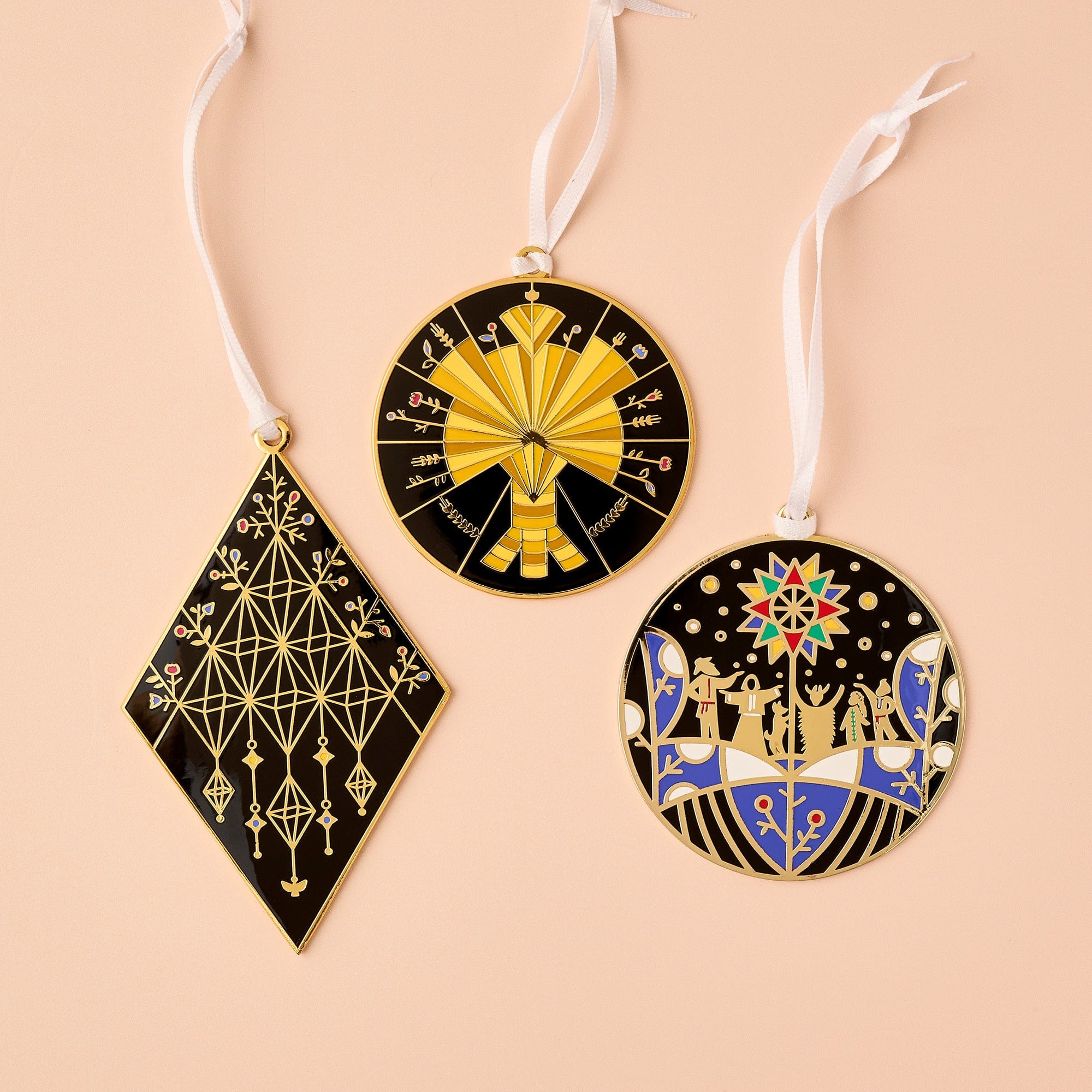 Ukraine Ornaments by VikaVita: Get 2022, 2024 and 2025 ornaments and save!