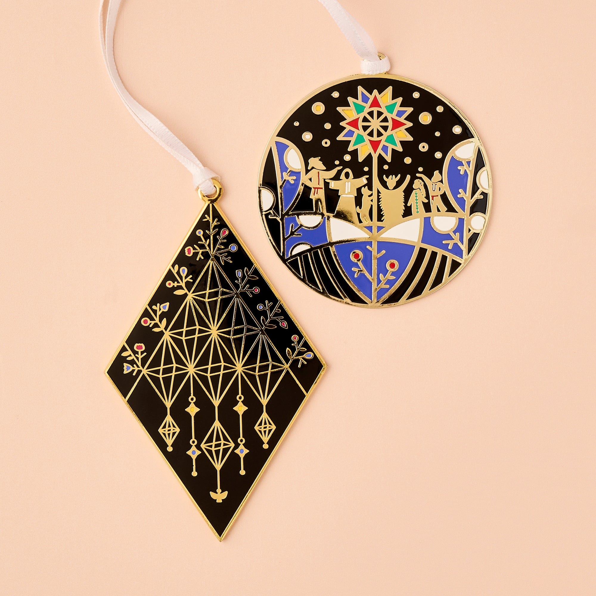Ukraine Ornaments by VikaVita: Get both 2024 and 2025 designs and save!