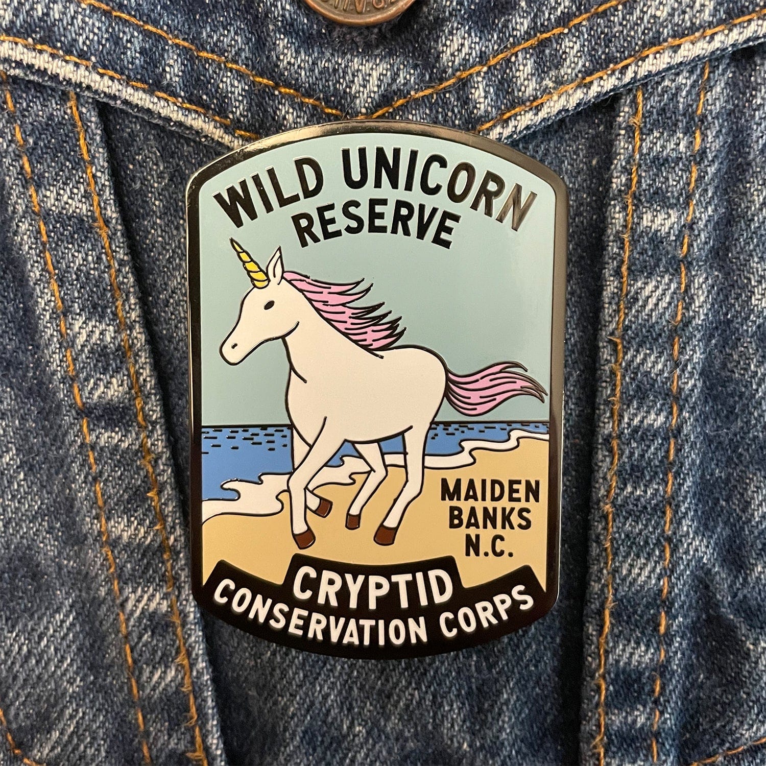 Wild Unicorn Reserve Pin