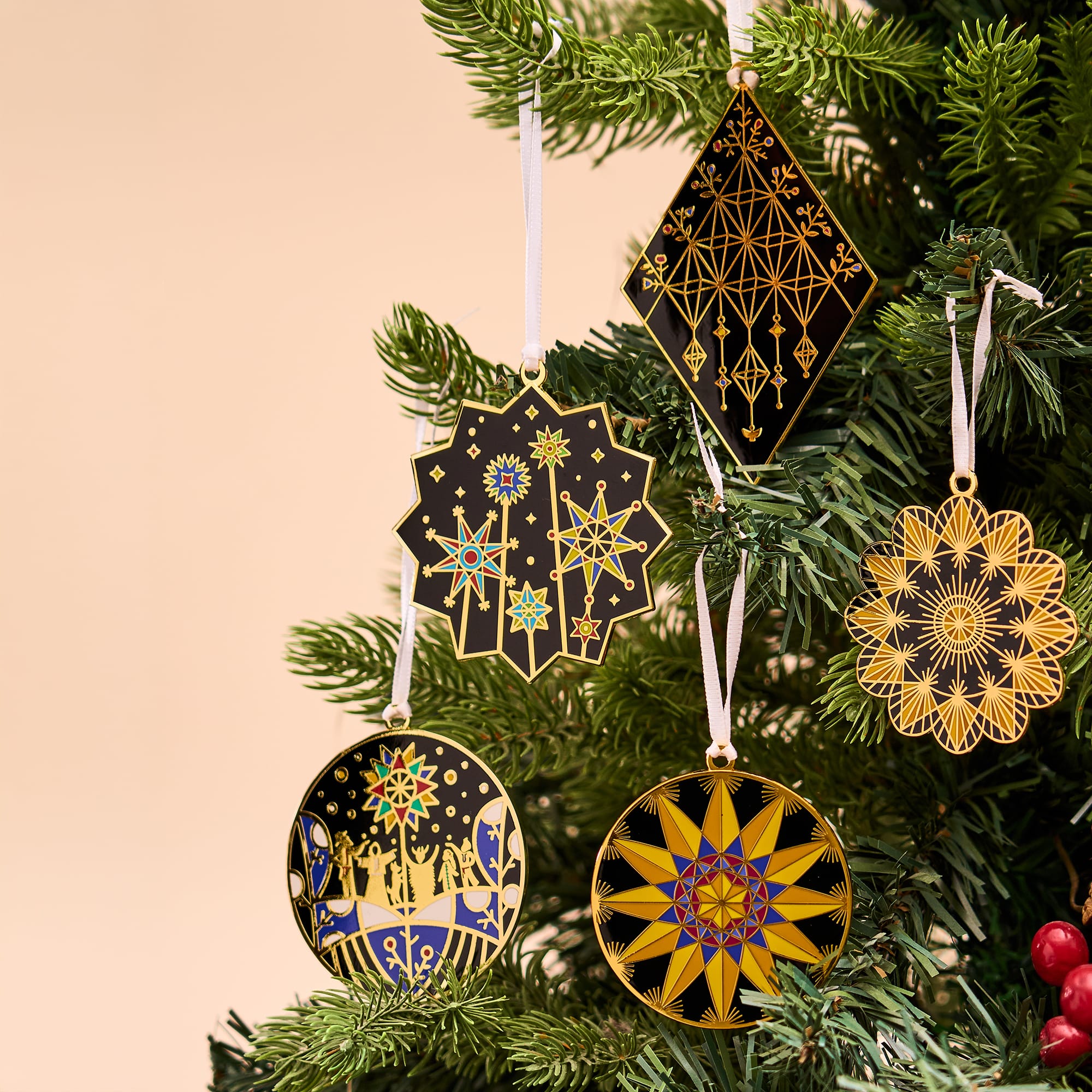 Ukraine All Five Ornaments by VikaVita: 2022, 2023, 2024, 2025 and 2026 ornaments and save!