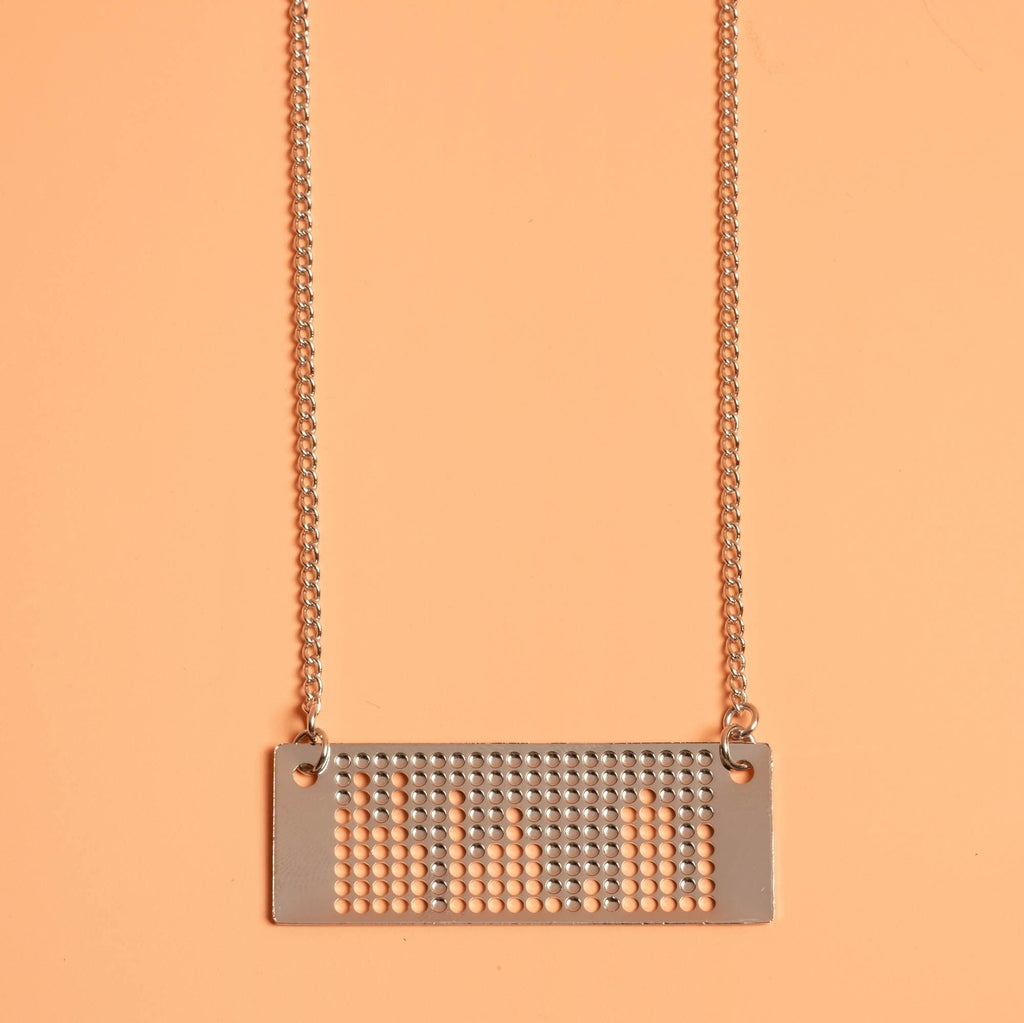 Ada Lovelace / Punchcard Necklace