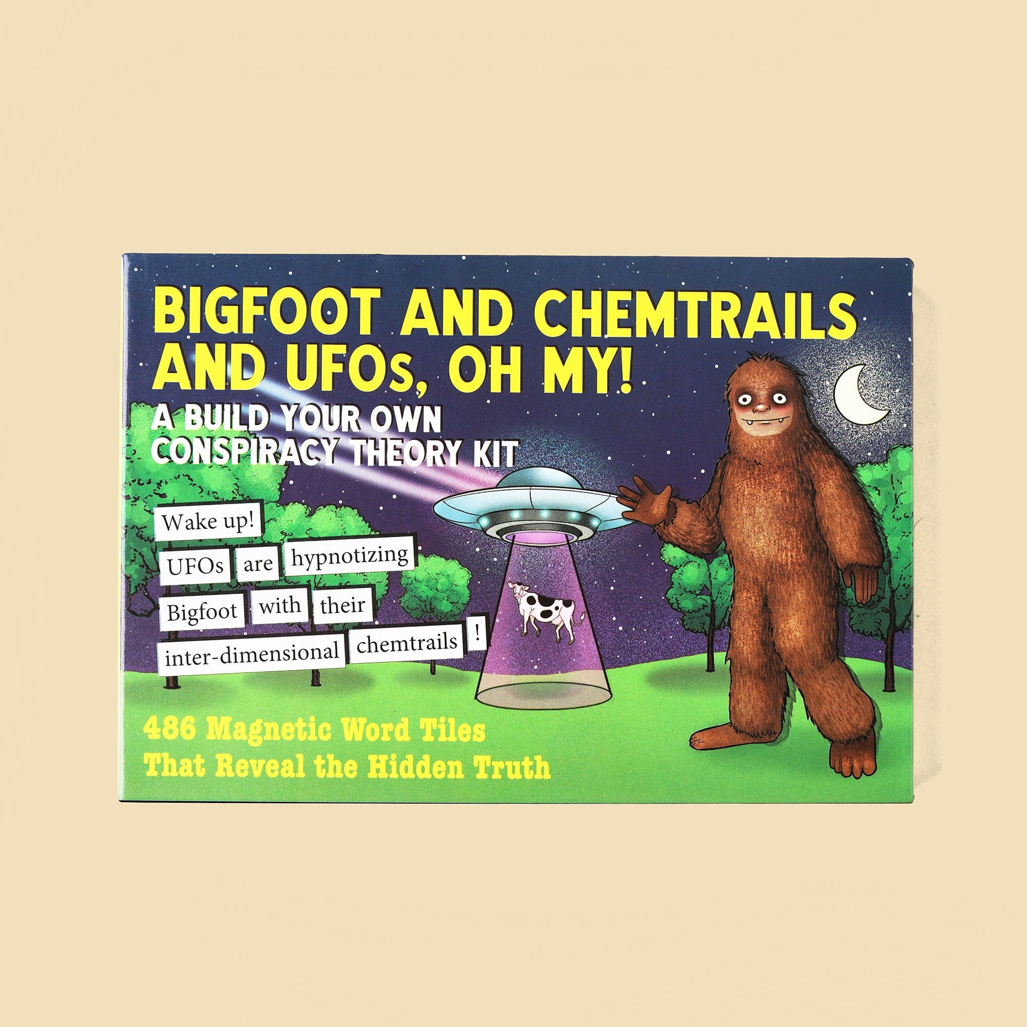 Bigfoot and Chemtrails and UFOs, Oh My! Conspiracy Theory Kit
