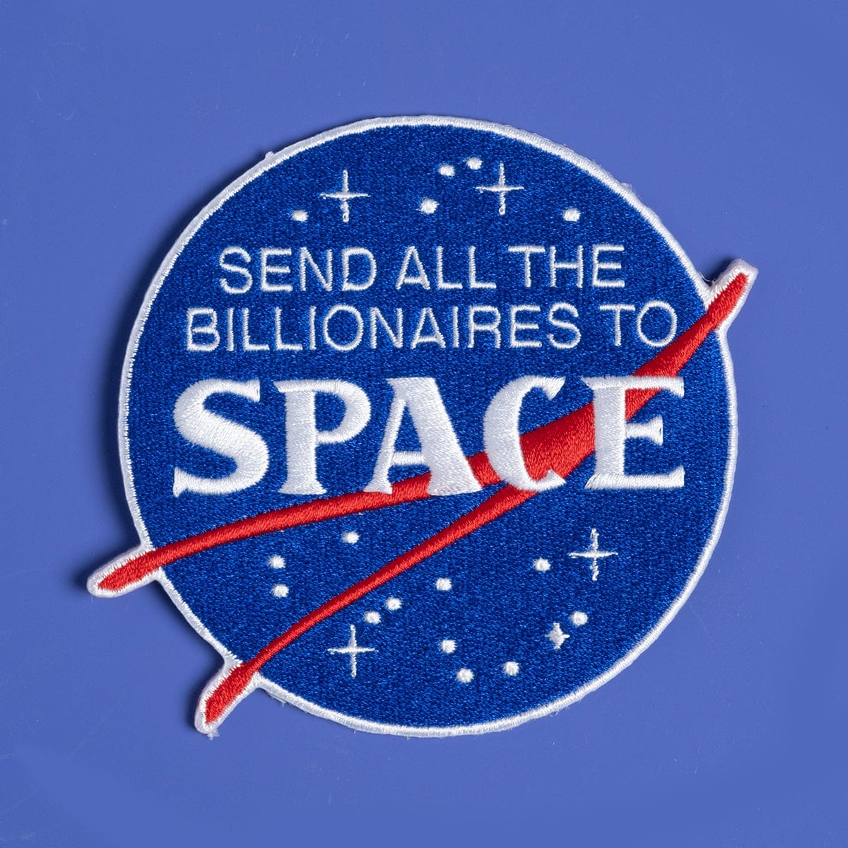 Send All the Billionaires to Space Patch