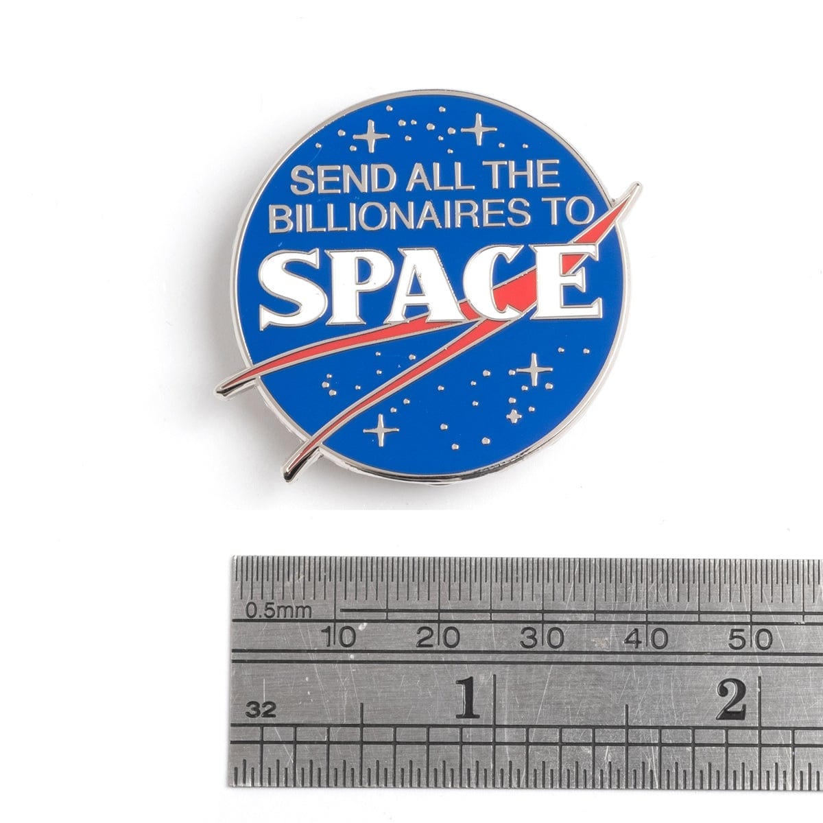 Send All the Billionaires to Space Pin
