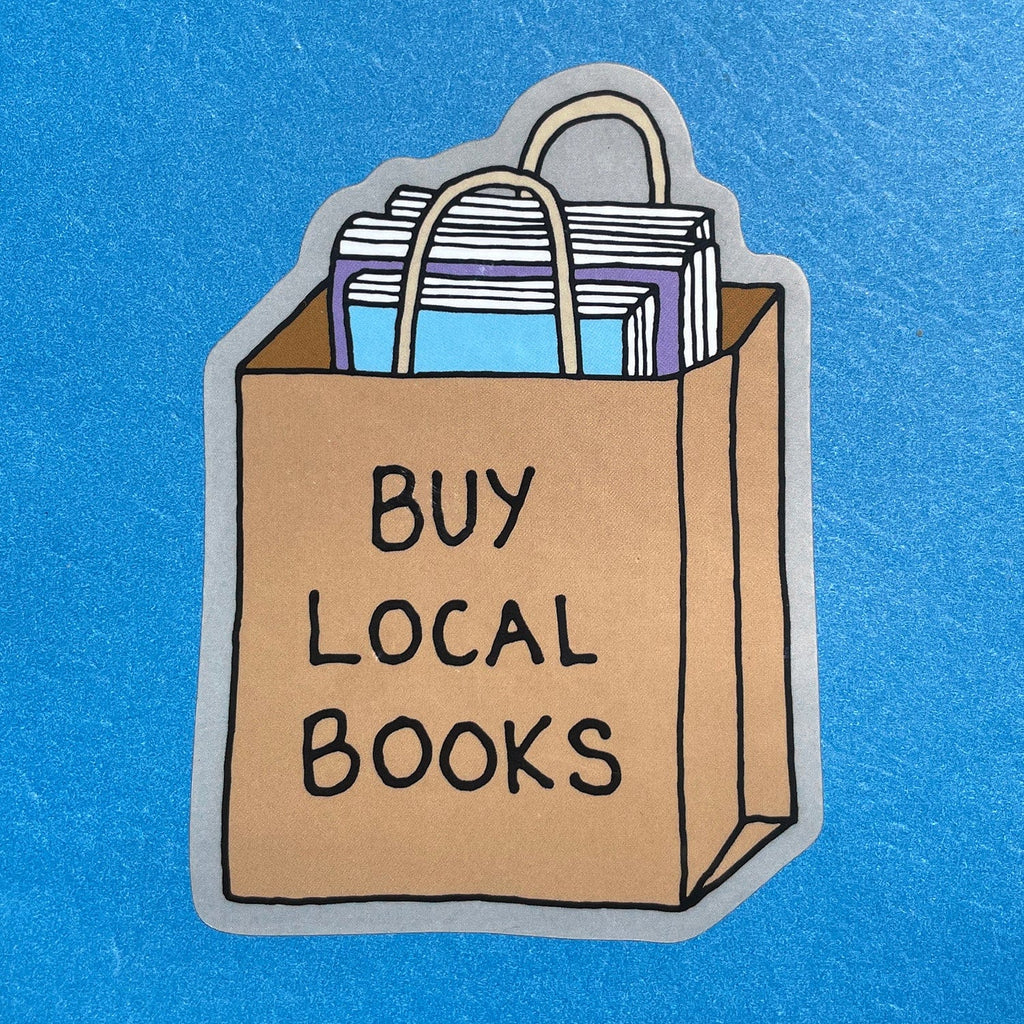 Buy Local Books - Sticker