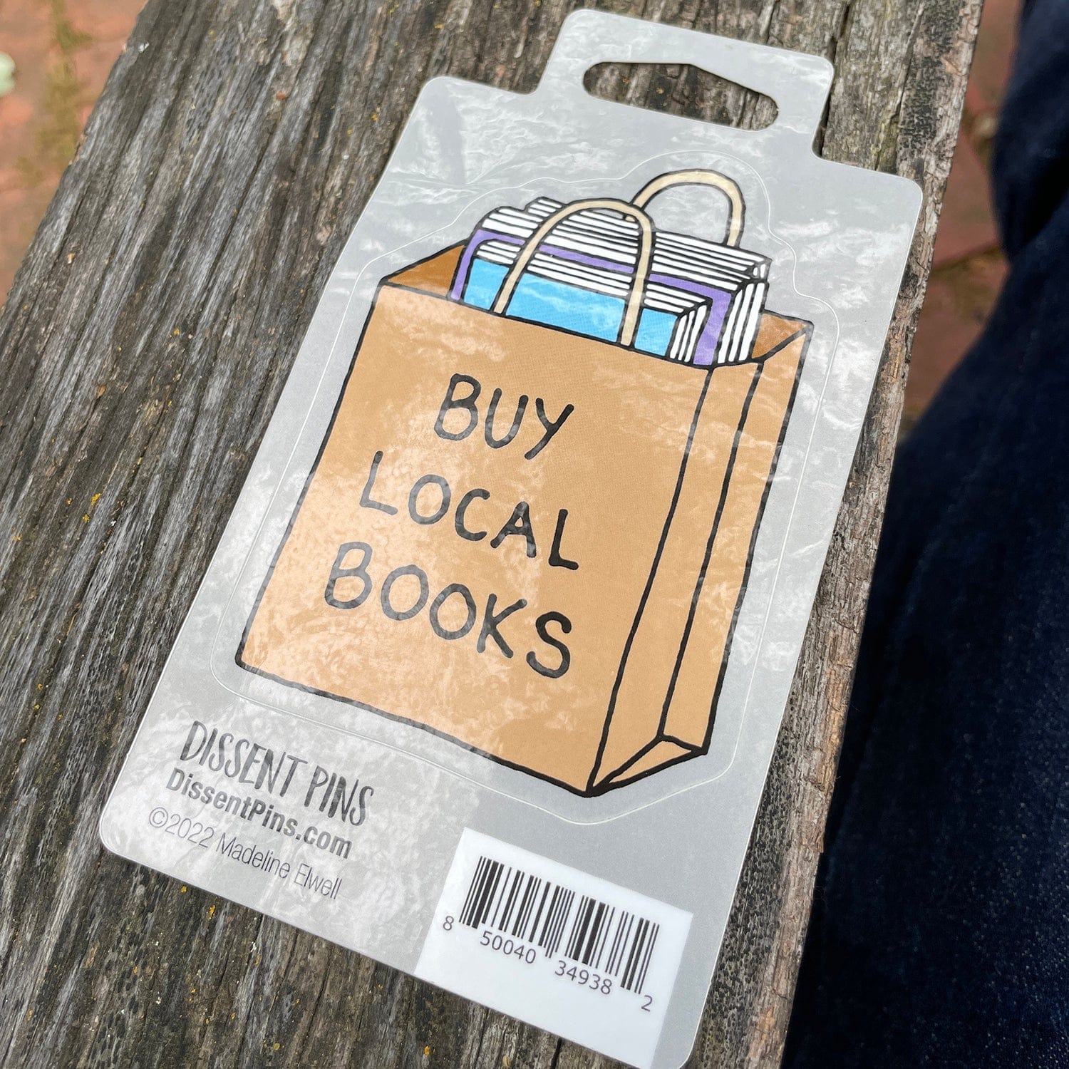 Buy Local Books - Sticker