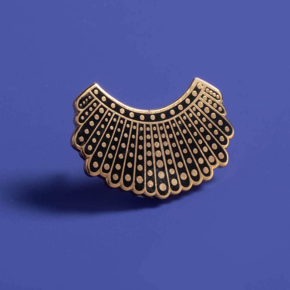 Dissent Collar Pin - 24k Gold Plated