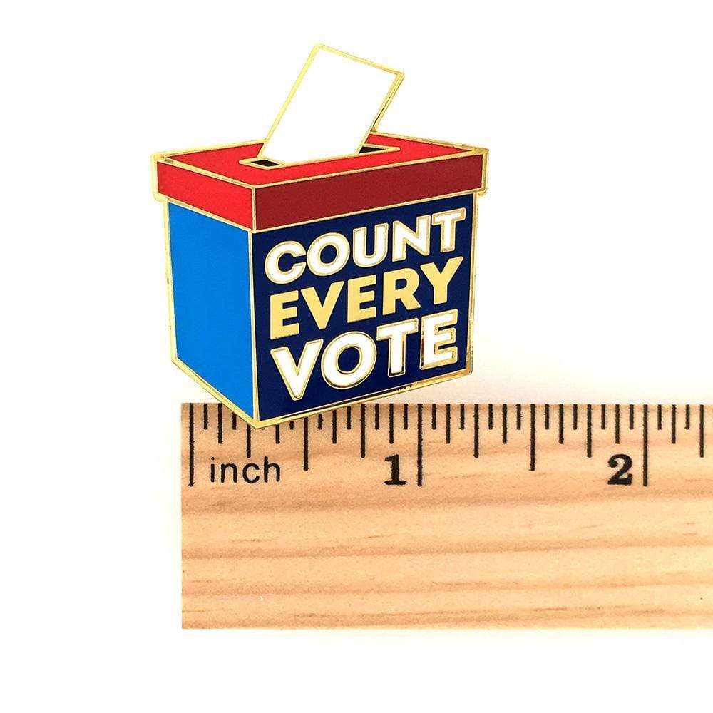 Count Every Vote Pin