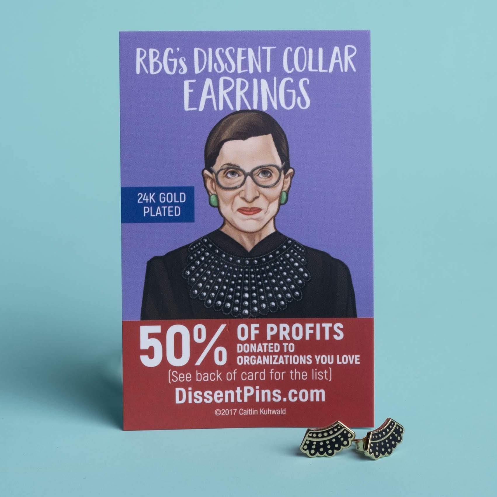 Dissent Collar Stud Earrings